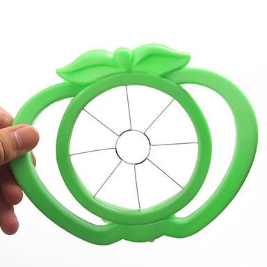 2457 Plastic Apple Cutter Slicer with 8 Blades and Handle - SkyShopy