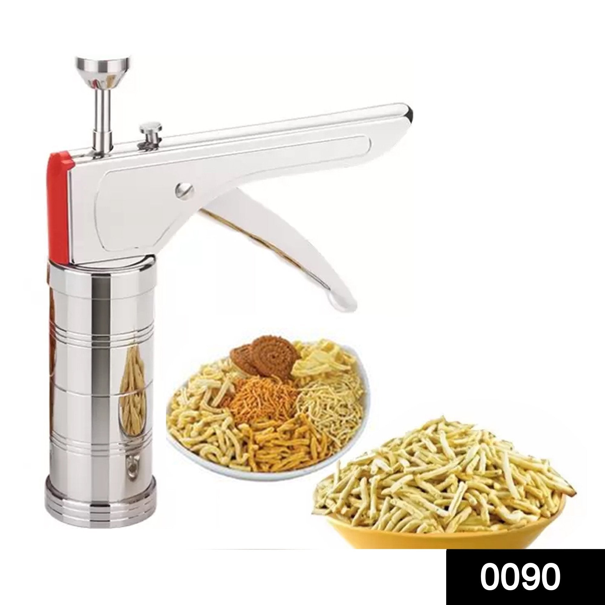 0090 Kitchen Press Set 12 pcs, Silver (Kitchen_Press) - SkyShopy