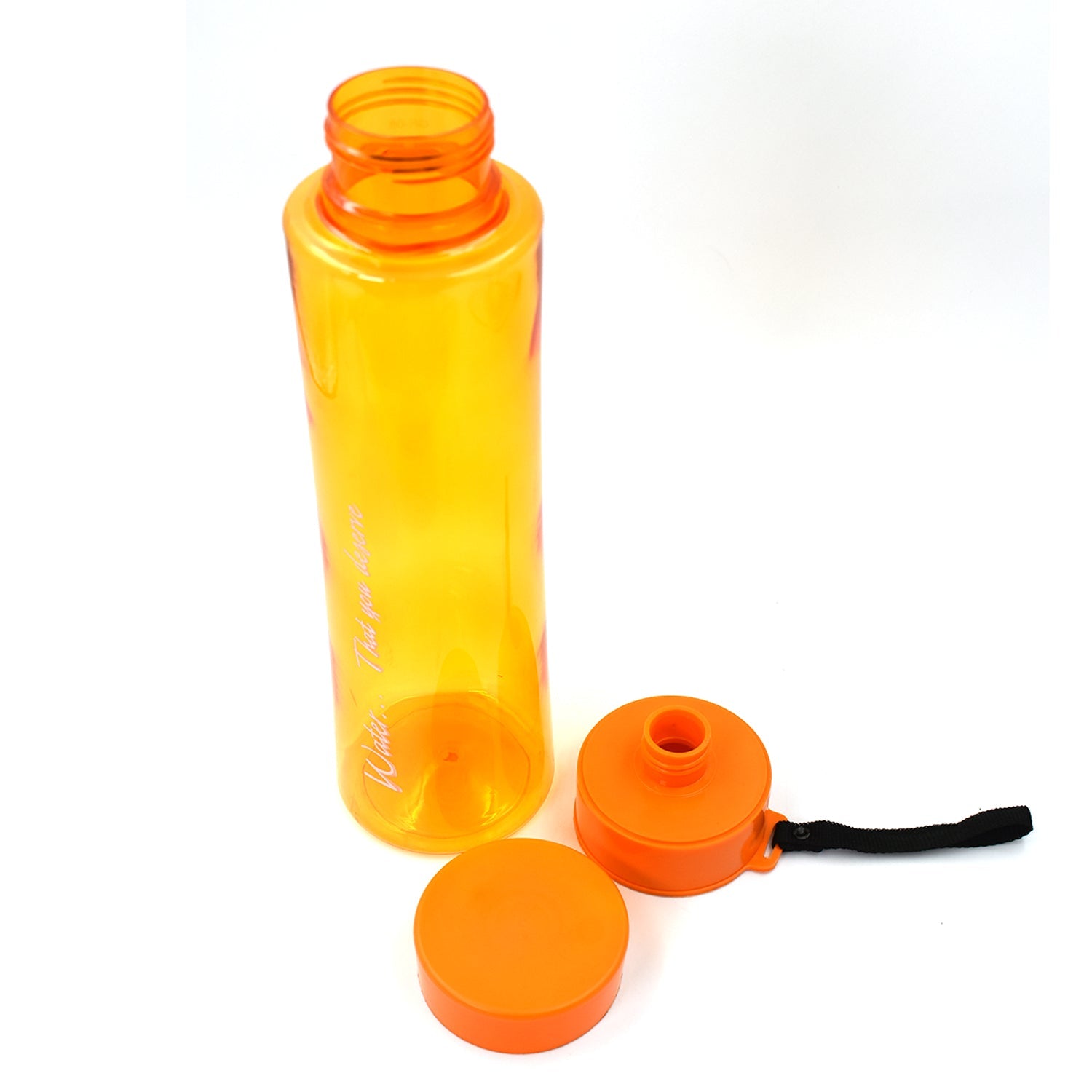 2716 Unbreakable, Leakproof, Durable, BPA Free, Non-Toxic Plastic Water Bottles, 1 Litre (Pack of 3, Assorted Color) - DeoDap