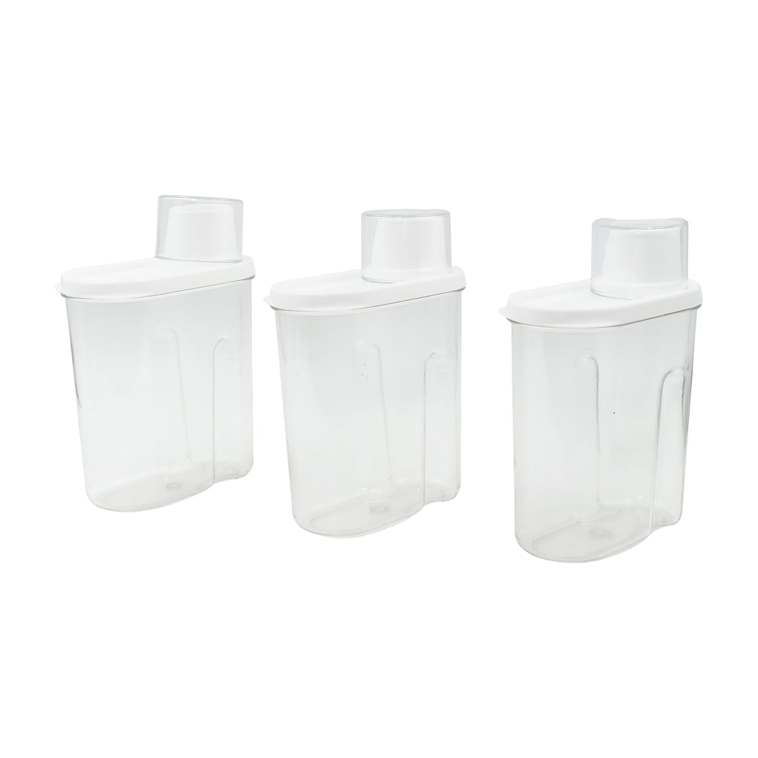 2760 3 Pc Cereal Dispenser 750 ML For Storing And Serving Of Cereal And All Stuffs. freeshipping - DeoDap