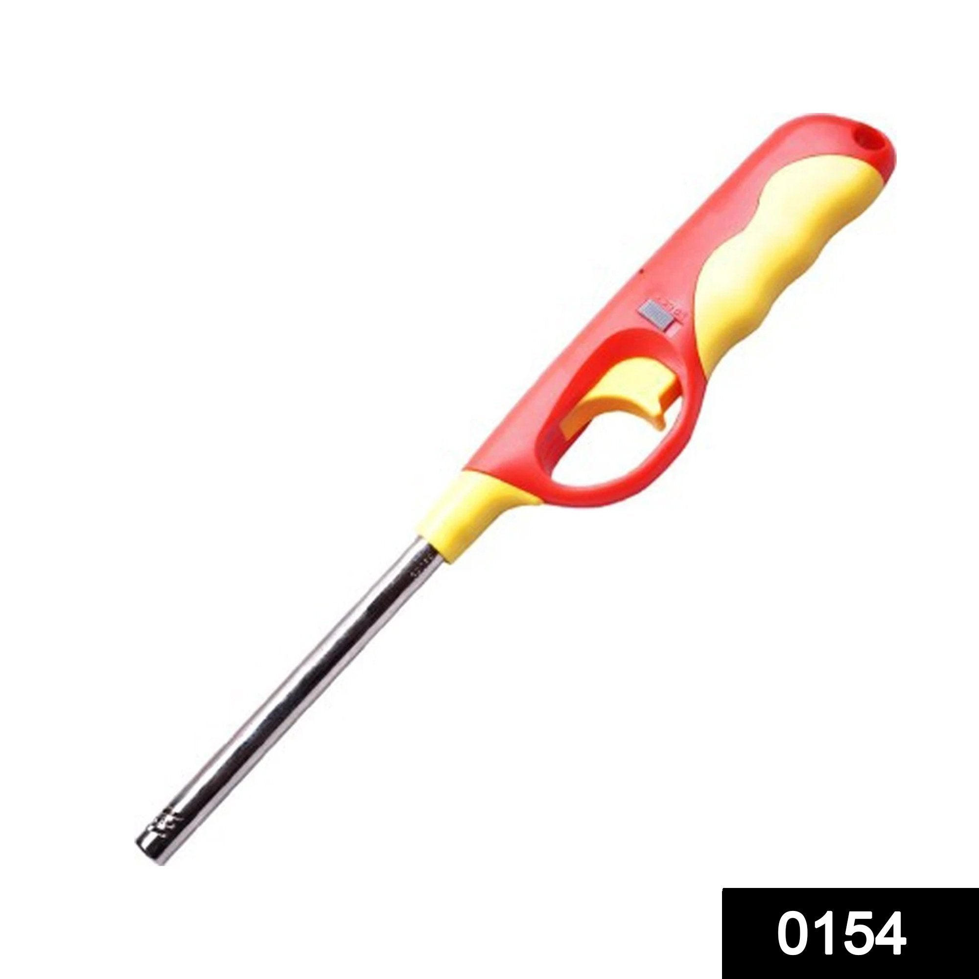 0154 Plastic Adjustable Flame & Gas refillable Lighter (Multicolour) - SkyShopy
