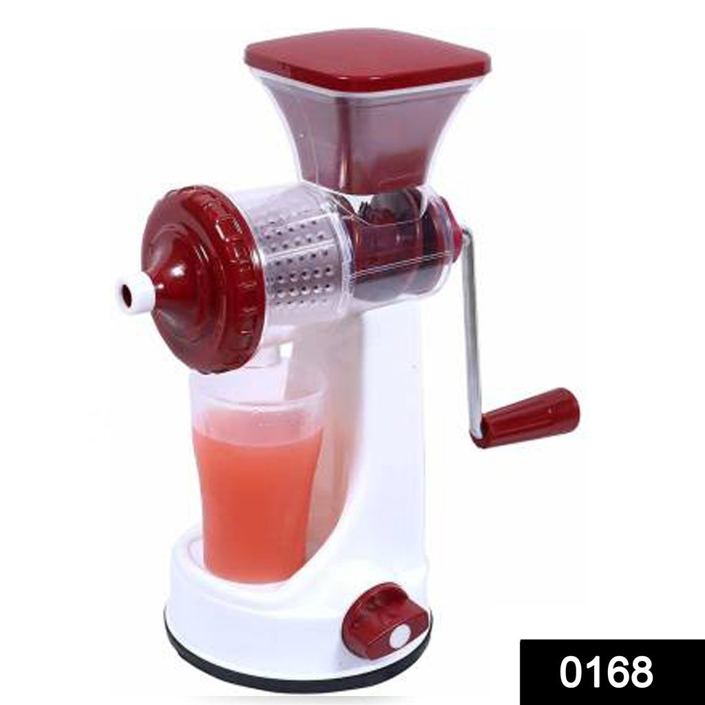 0168 Manual Fruit Vegetable Juicer with Juice Cup and Waste Collector - SkyShopy