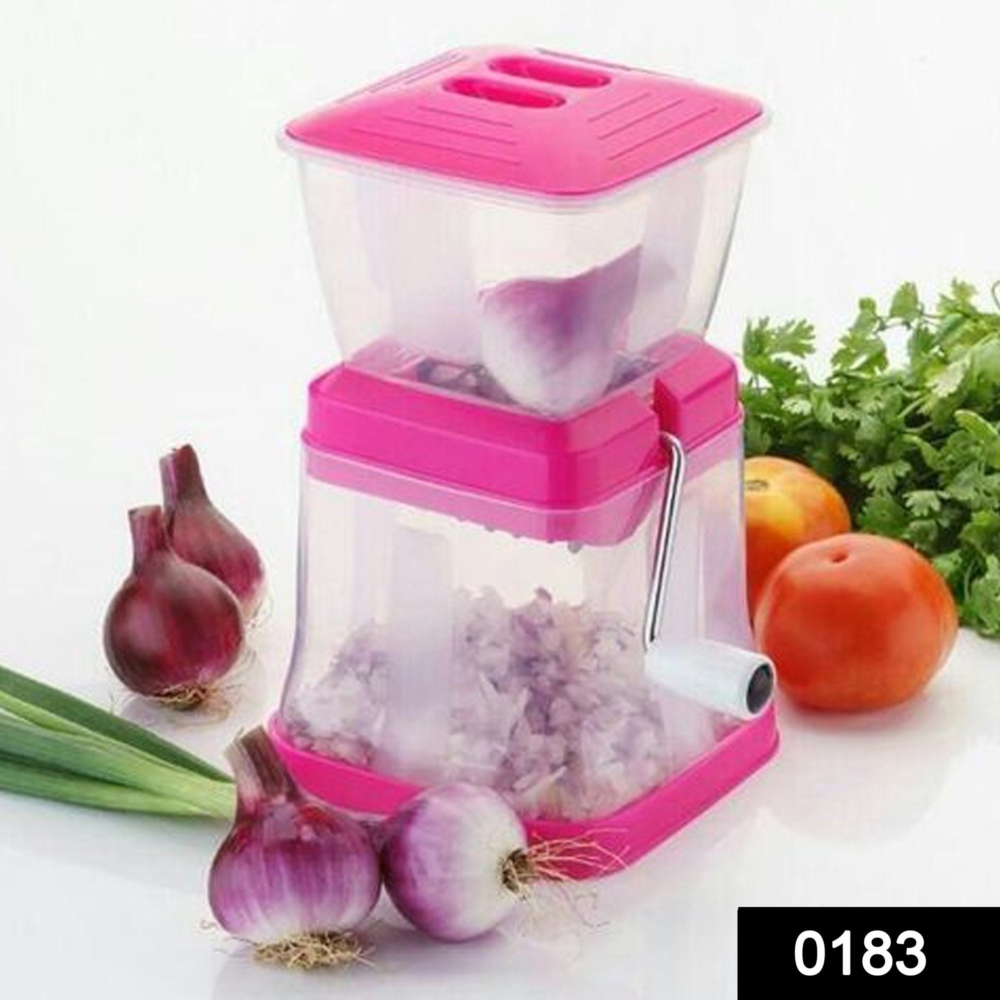 0183 _Big Onion & Chilly Cutter Vegetable Chopper (Multicolor) - SkyShopy