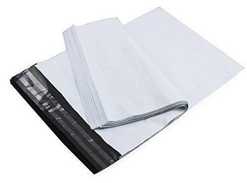 0932 Plain Polybags Pouches for Shipping Packing (100 Packs) - SkyShopy