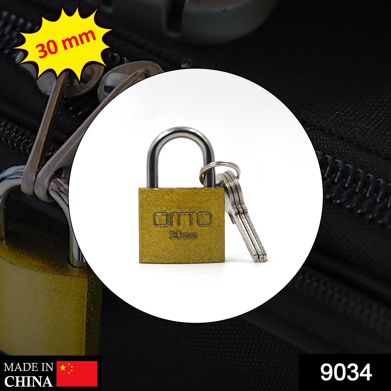 9034 30 Mm Lock N Key Used For Security Purposes In Important Places. freeshipping - DeoDap