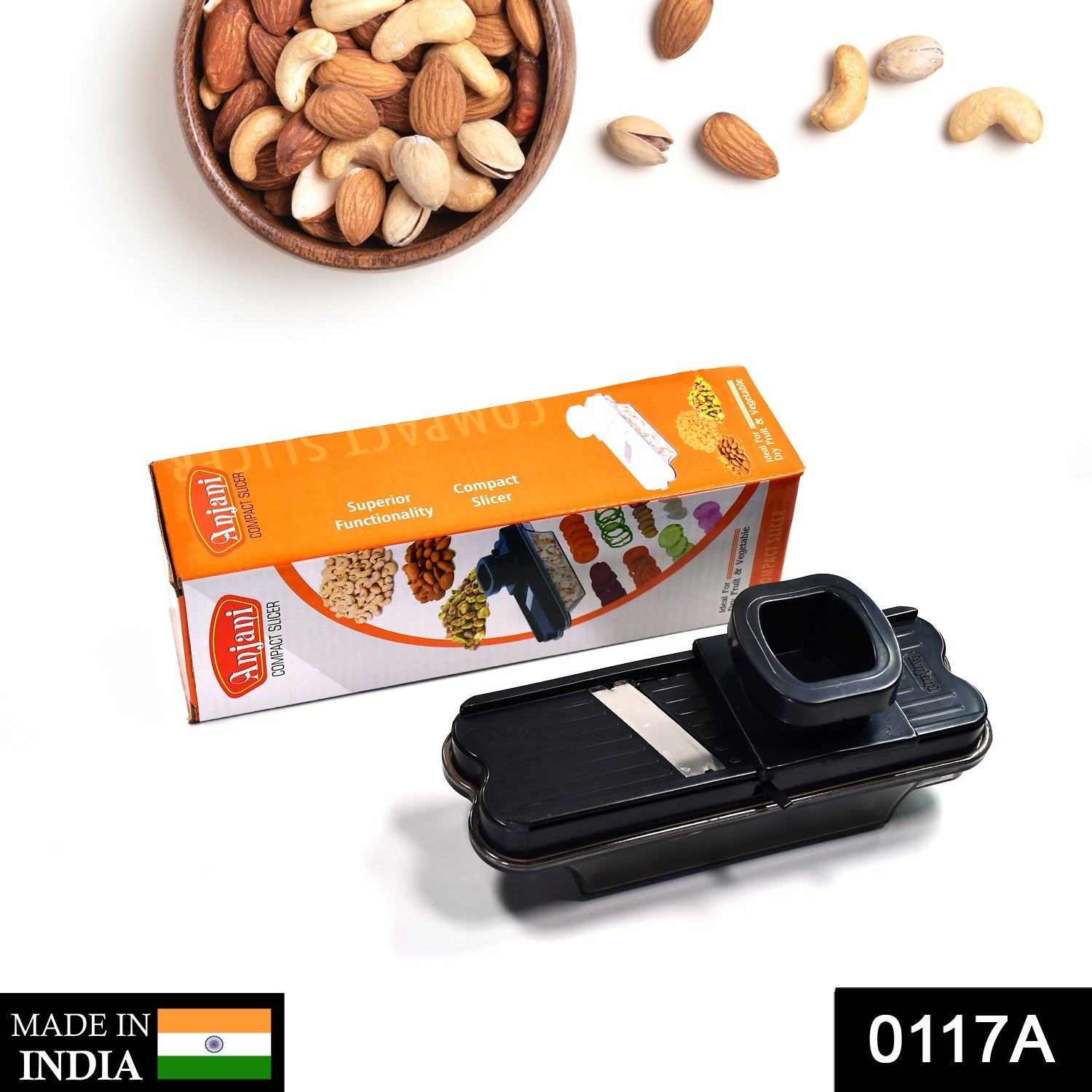 0117A ANJANI VEGATABLE AND DRY FRUIT SLICER/CUTTER DeoDap