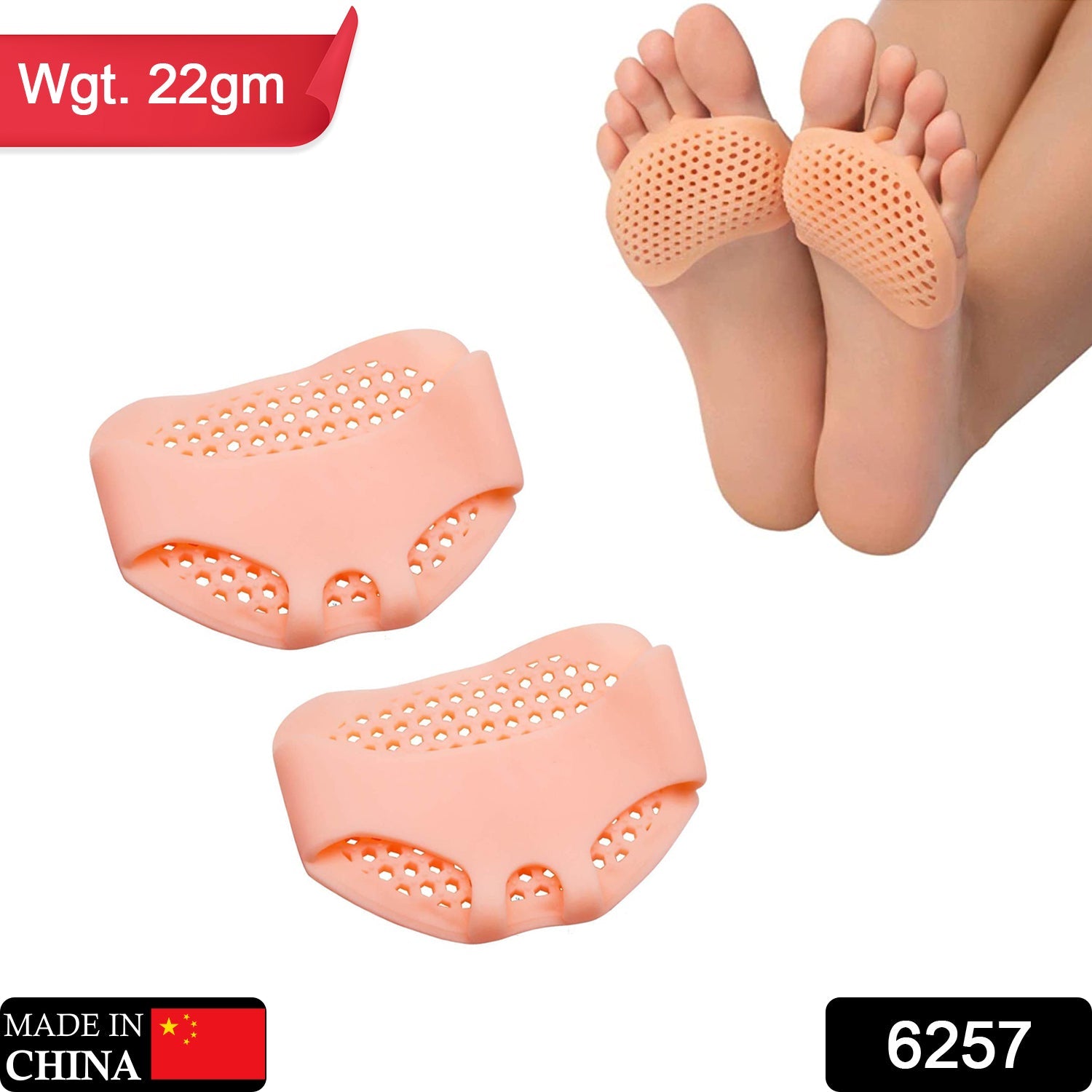 6257 SILICONE TIPTOE PROTECTOR AND COVER USED IN PROTECTION OF TOE FOR ...
