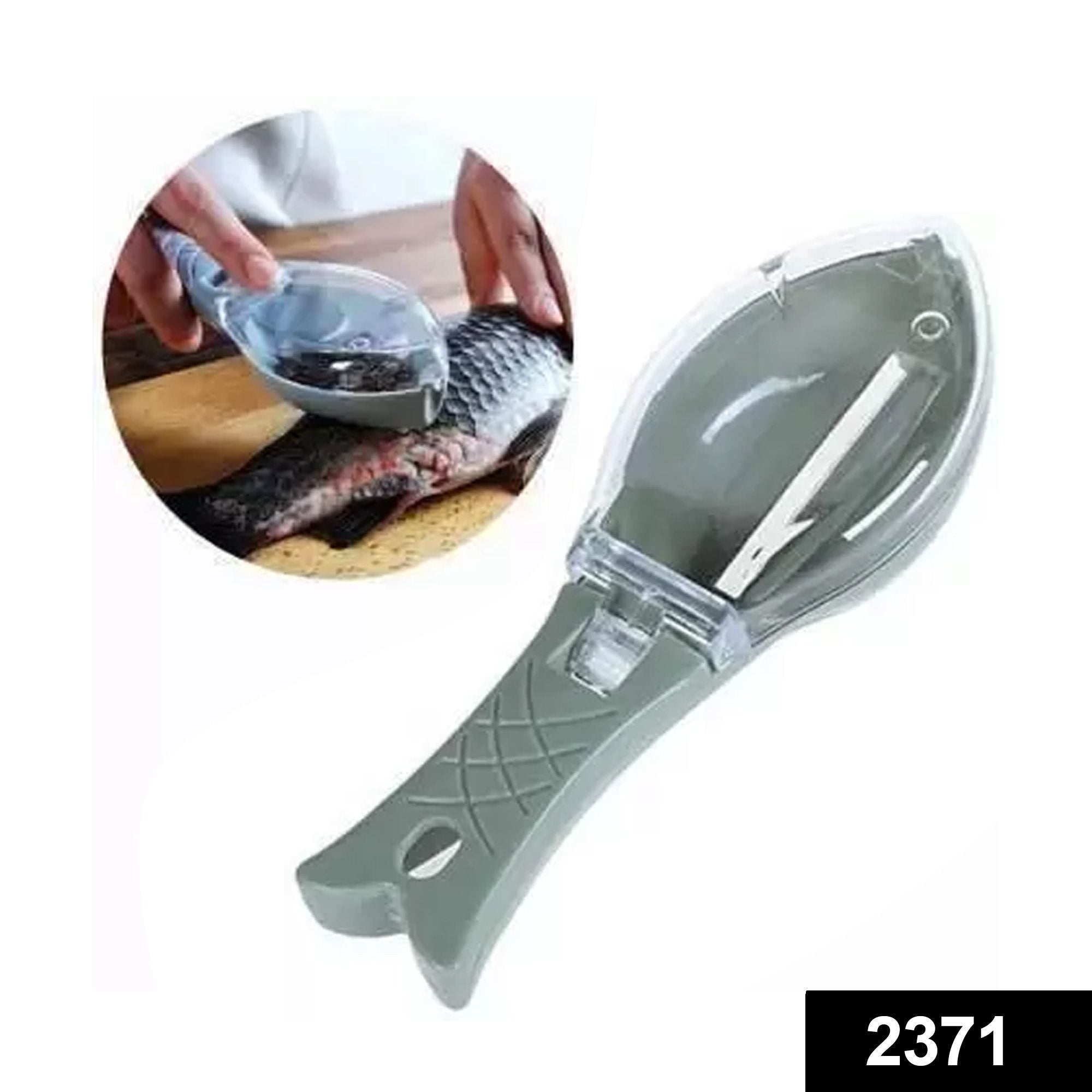 2371 Fish Scale Scraper Peeler Fish Tools Kitchen - SkyShopy