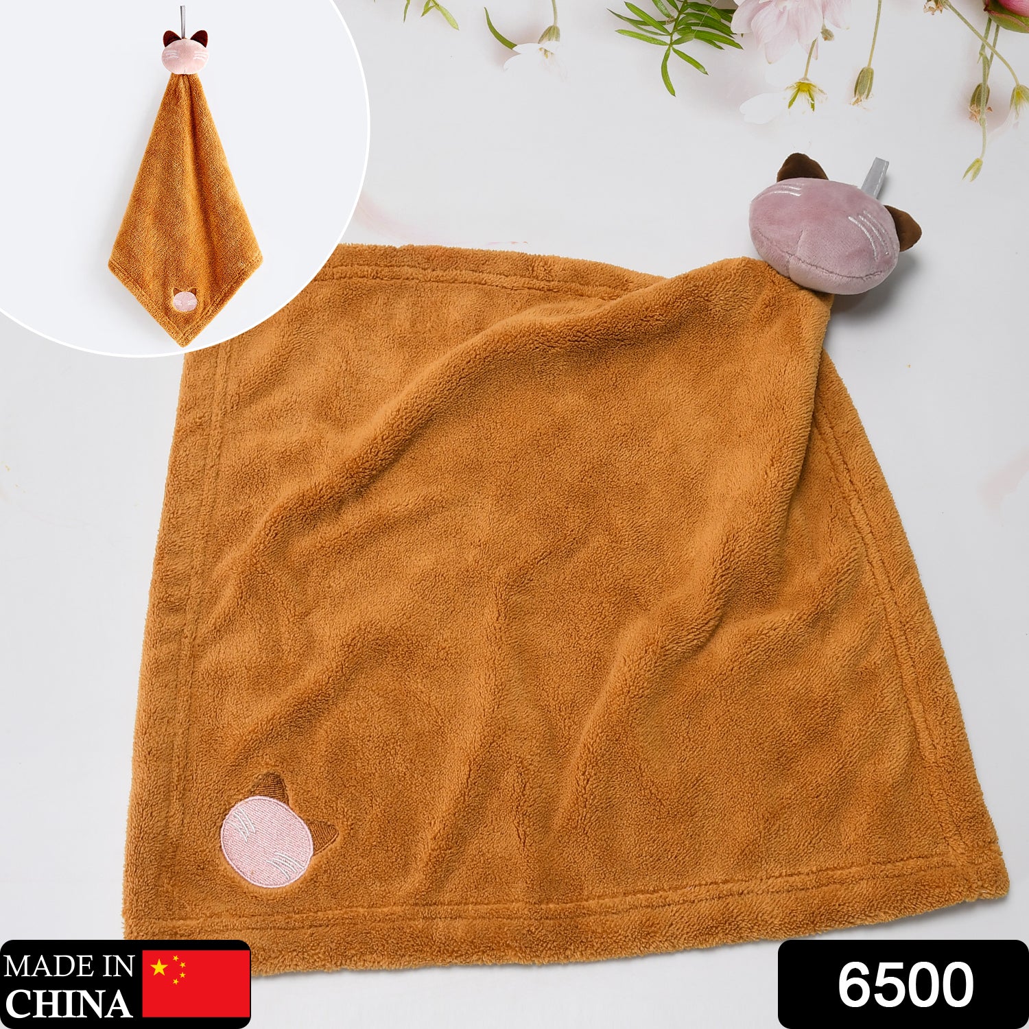 6500 Soft Hand Face Bath Towel Quick Dry Highly Napkin  For Home Use & Multi Use Napkin DeoDap
