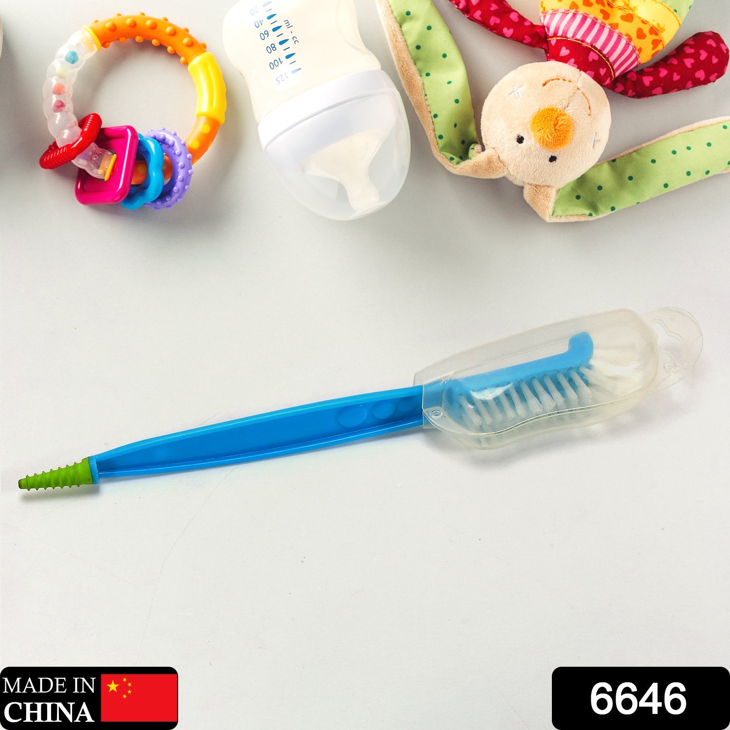 6646 Bottle and Nipple Cleaning Brush DeoDap