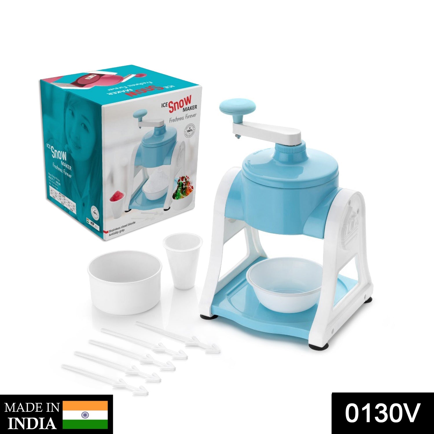0130V CB Blue Gola Maker used for making gola’s in summers at various kinds of places and all. freeshipping DeoDap