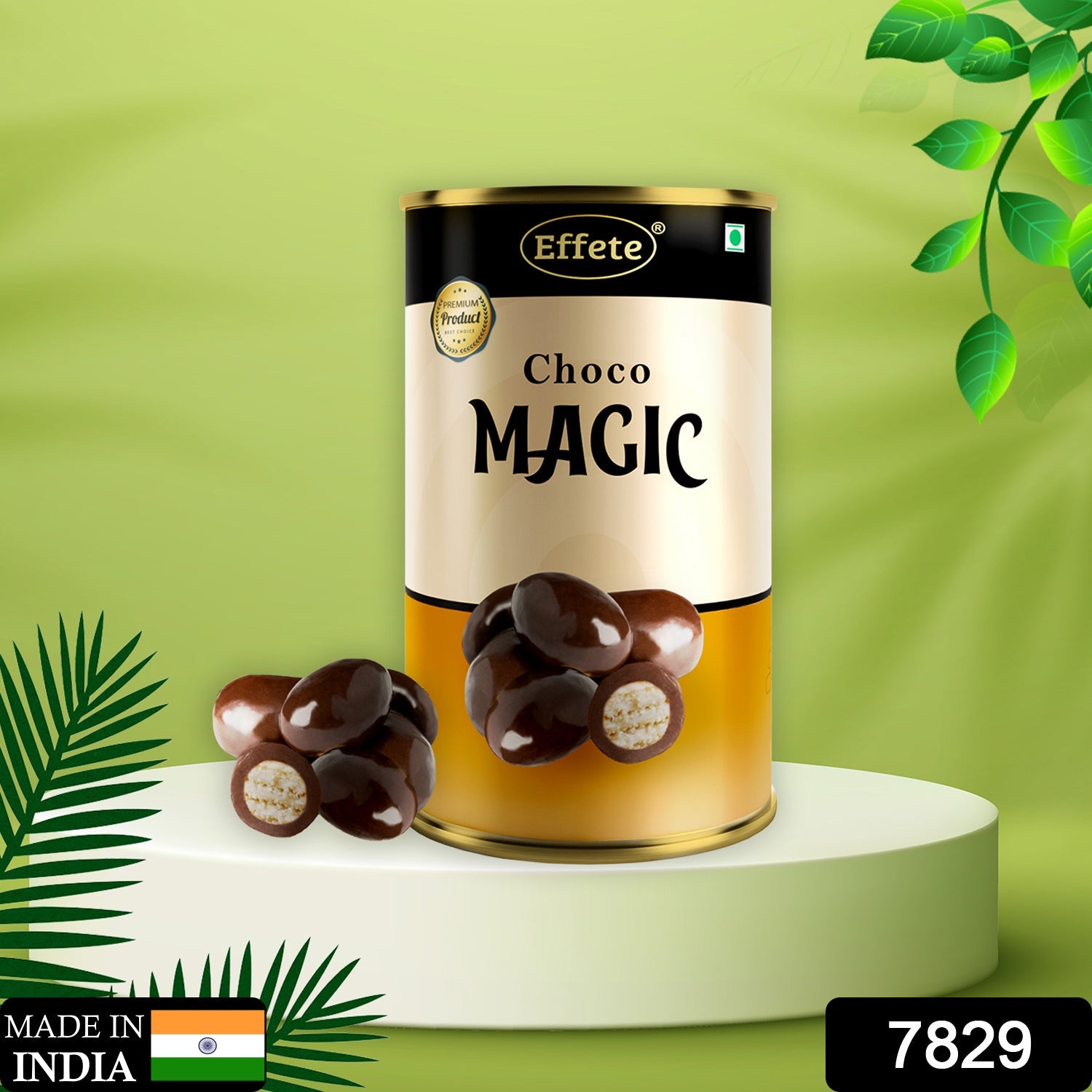 7829 Effete Choco Magic Center Filled Chocolate Can DeoDap