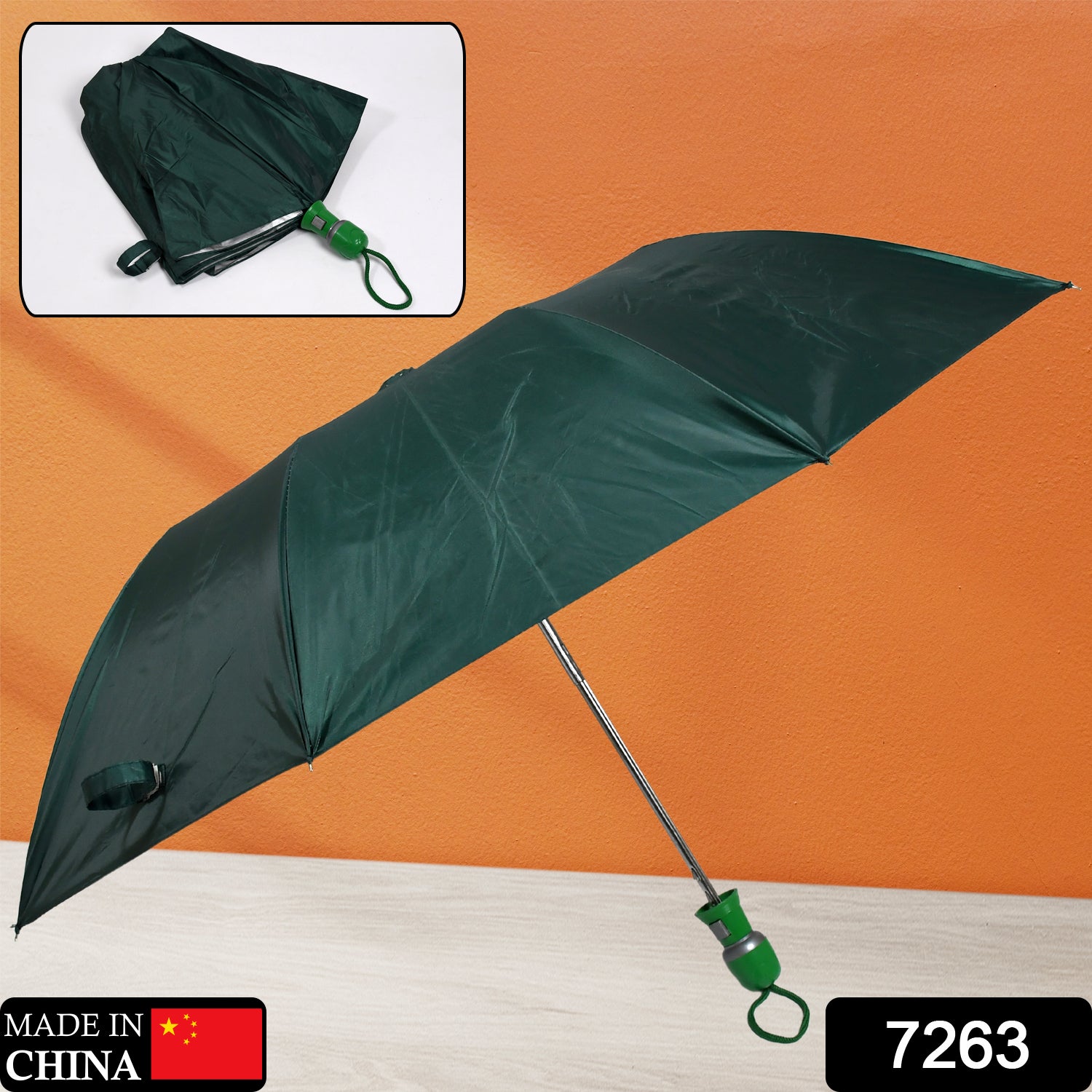 7263 Umbrella Automatic Open Travel Umbrella with Wind Vent,Umbrella DeoDap