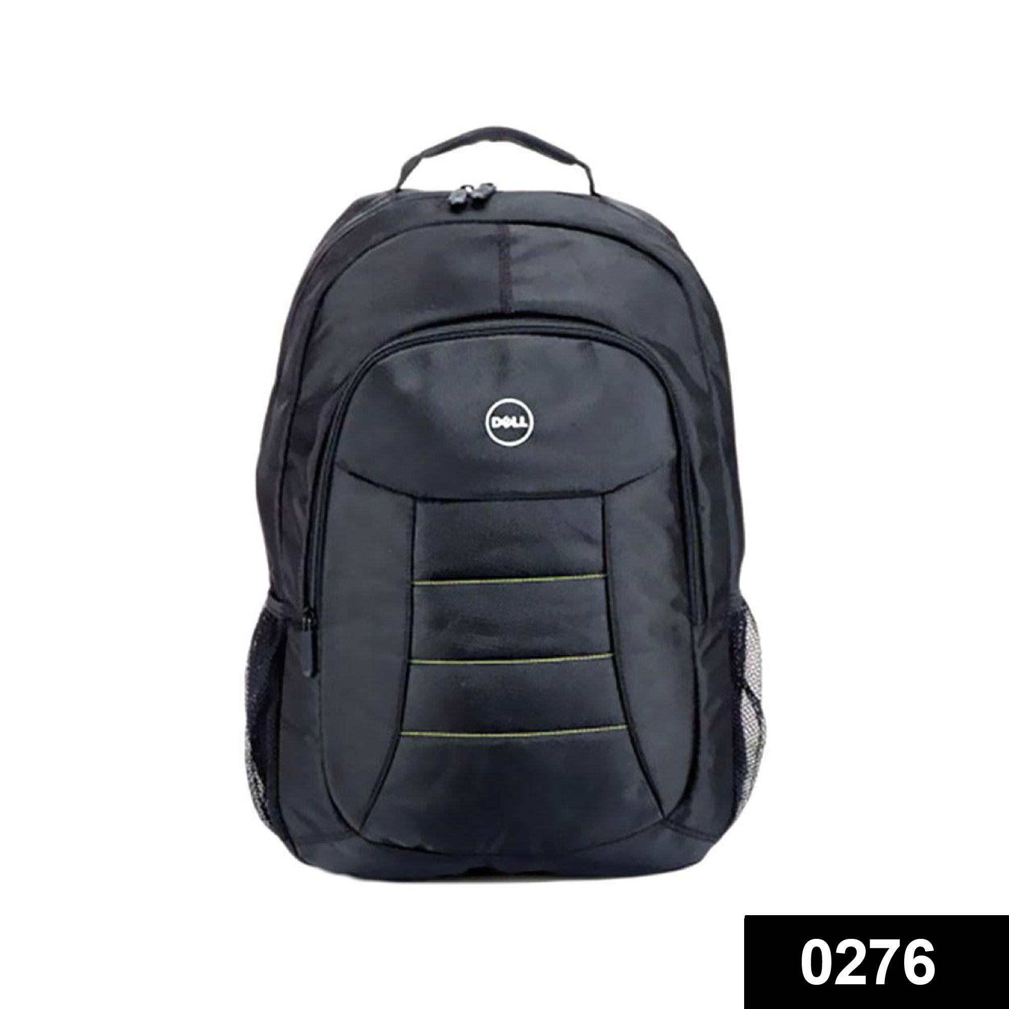 0276 Polyester Black Laptop Bag - SkyShopy