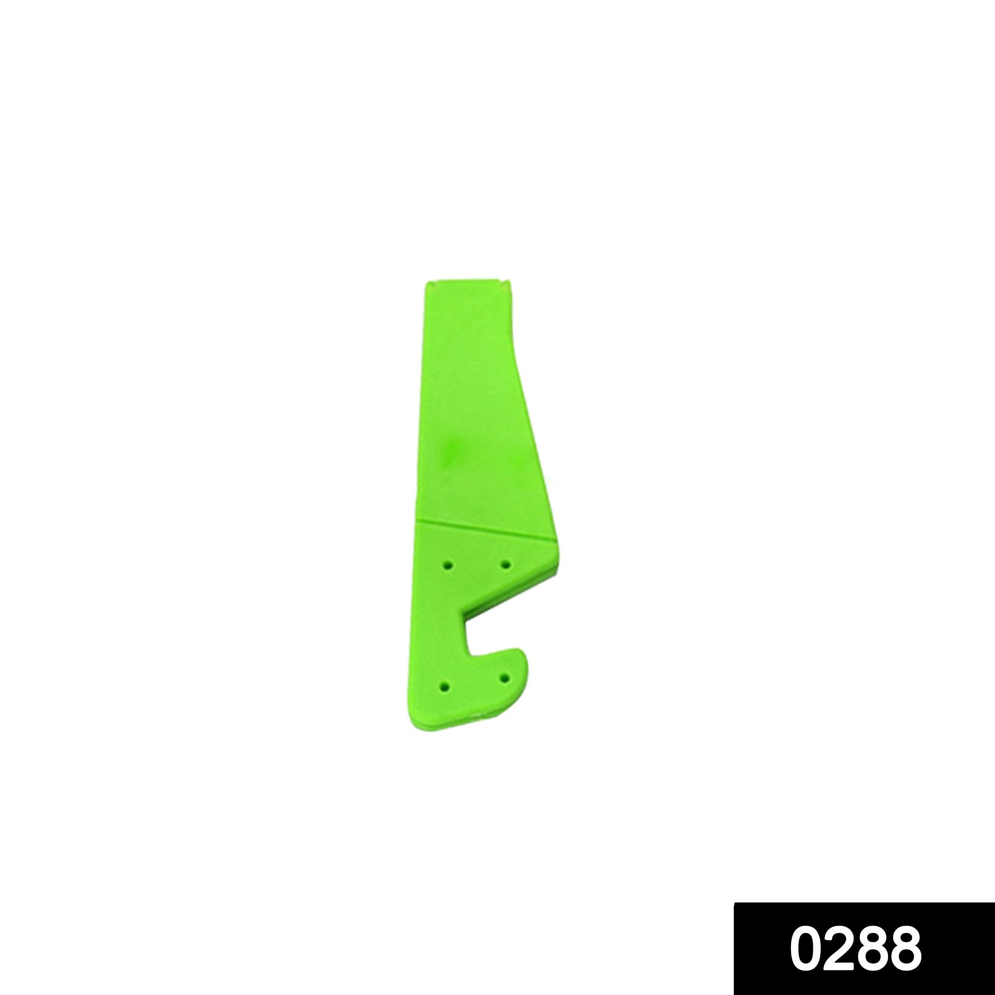 0288 Universal Phone Stand Foldable V Shape Mobile Mount Stand Holder Bracket (Random Color) - SkyShopy