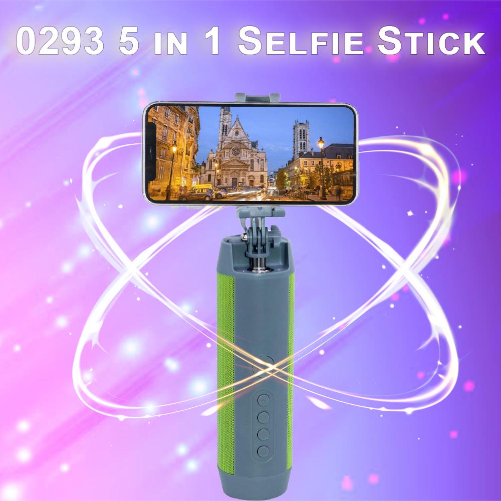 0293 5 in 1 Selfie Stick - SkyShopy