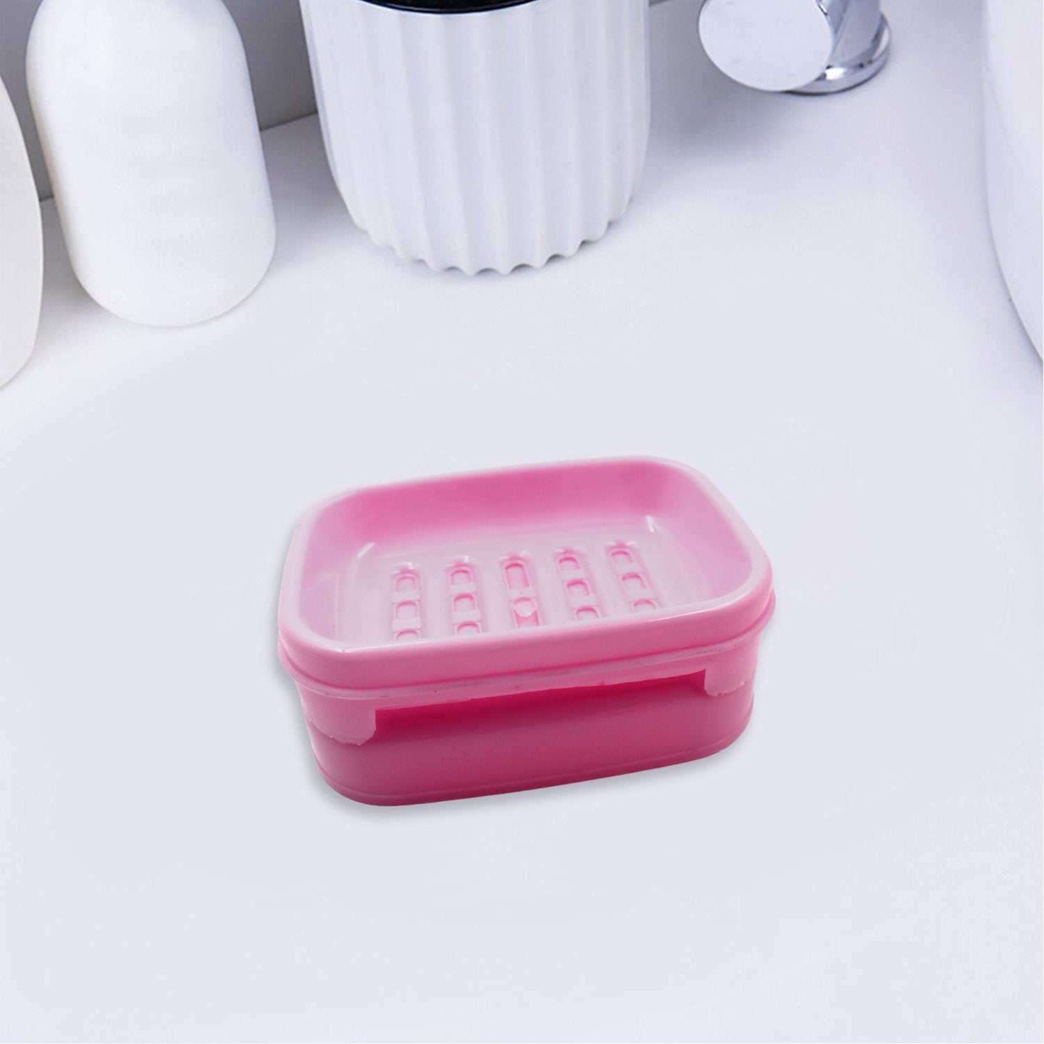 4723 Plastic Soap Case Cover for Bathroom use Pack of 12Pcs freeshipping - DeoDap