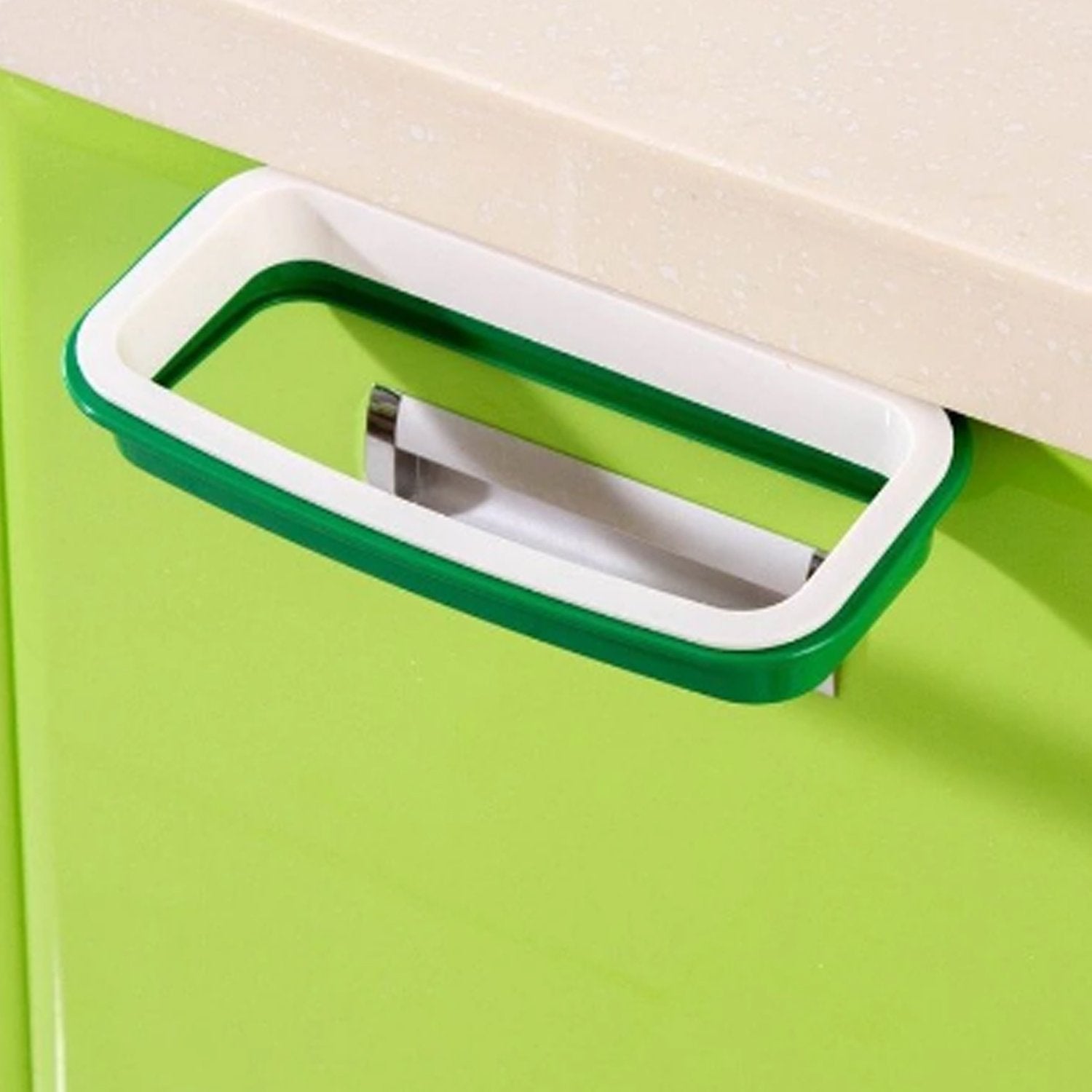 4726 Hanging Plastic Kitchen Trash Can Bag Holder