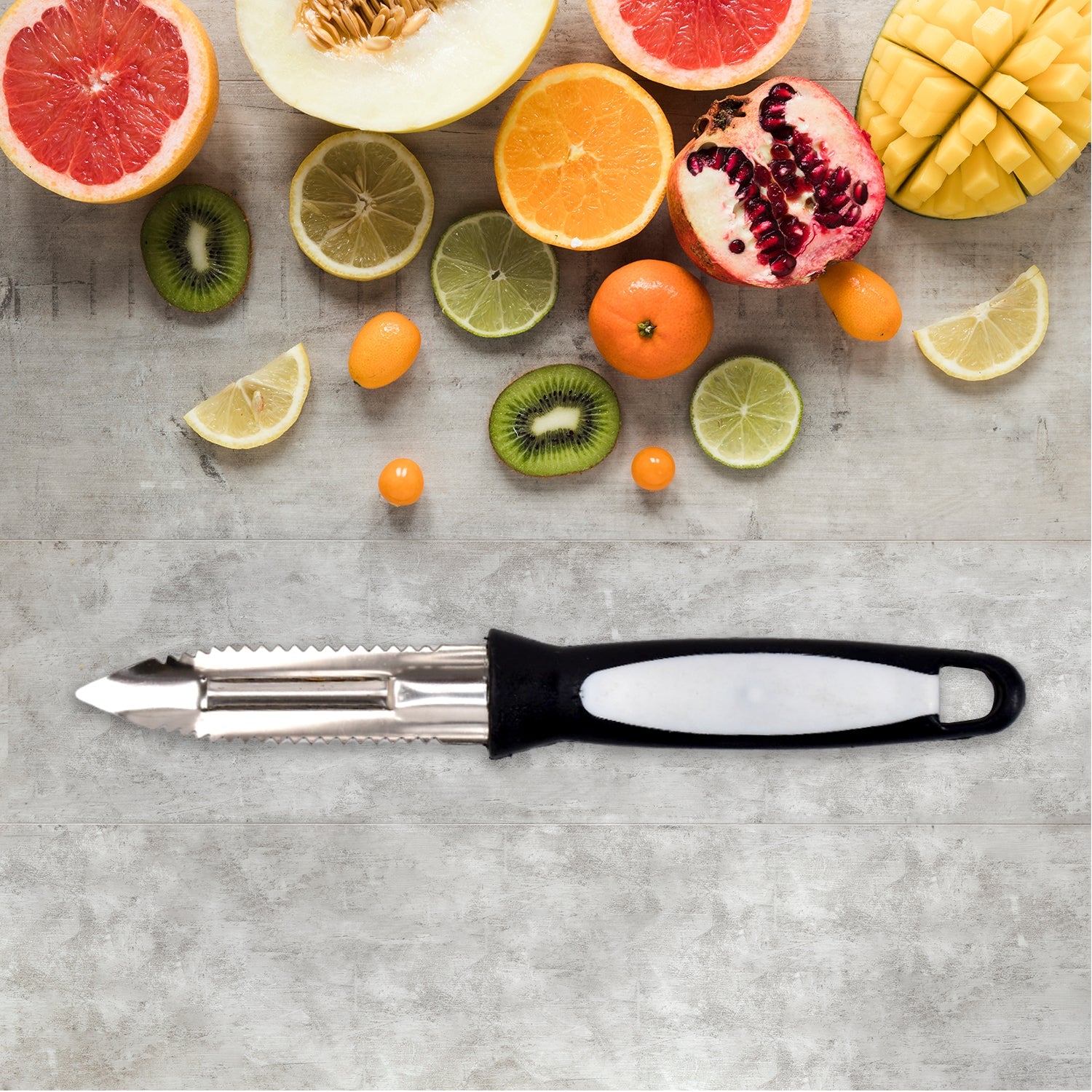 2419 Stainless Steel Vegetable Peeler Steel DeoDap