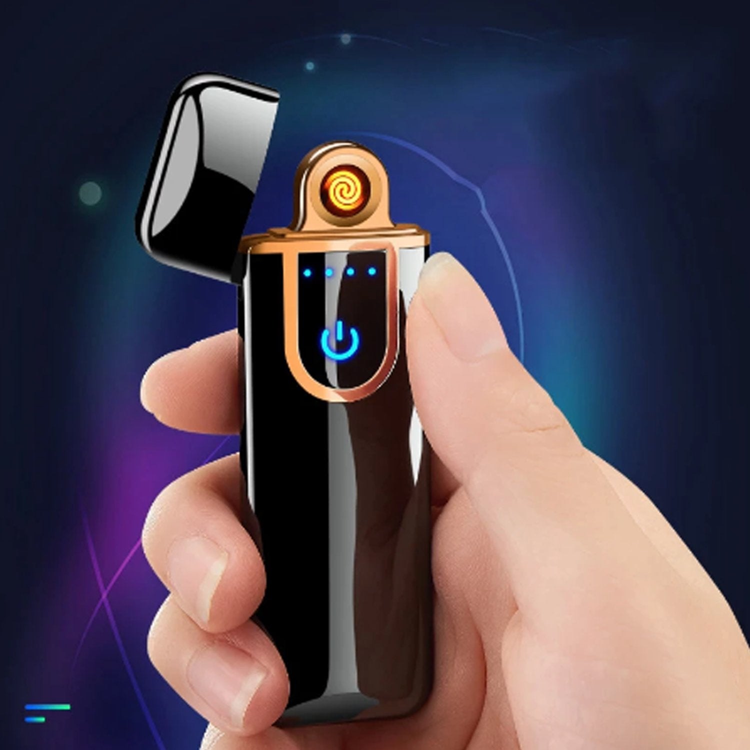 1772 Smart Finger Arc Lighter USB Rechargeable Lighter