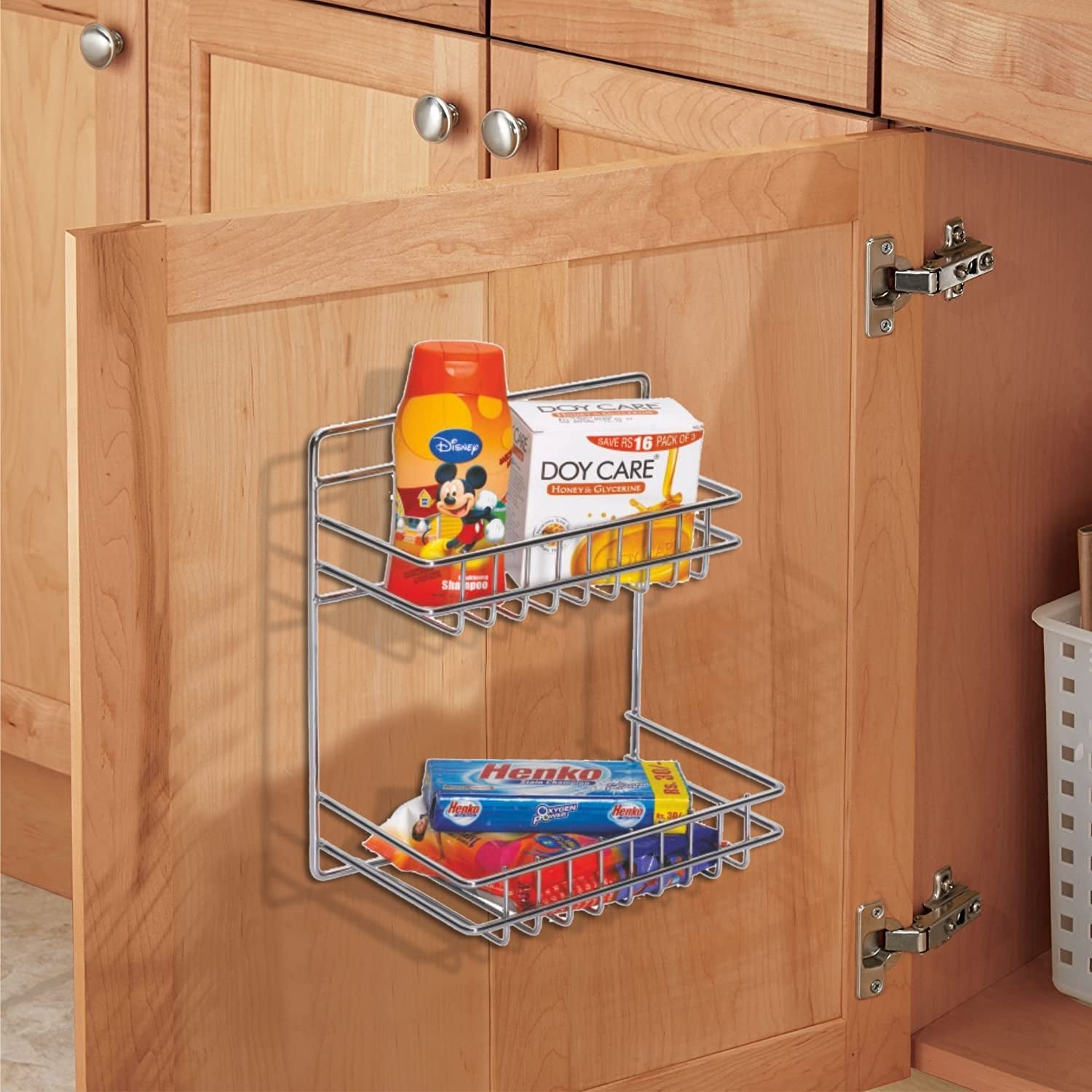 2790 Stainless steel Detergent Stand For Storing Detergent Powders And All. DeoDap