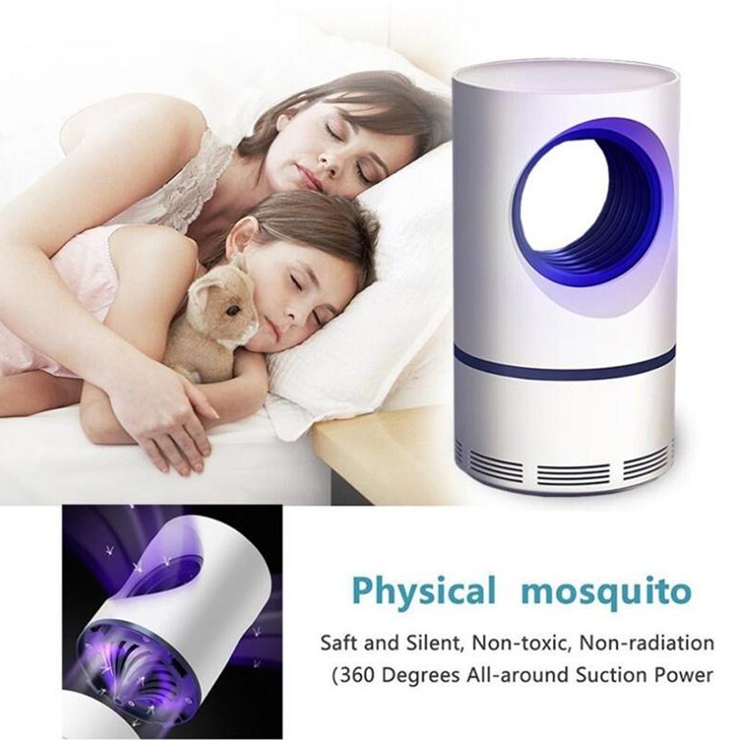 1225 Electronic Led Mosquito Killer Lamps Machine for Home Insect Killer Electric Powered Machine Eco-Friendly Baby Freezer, Household Bin Display Rack DeoDap