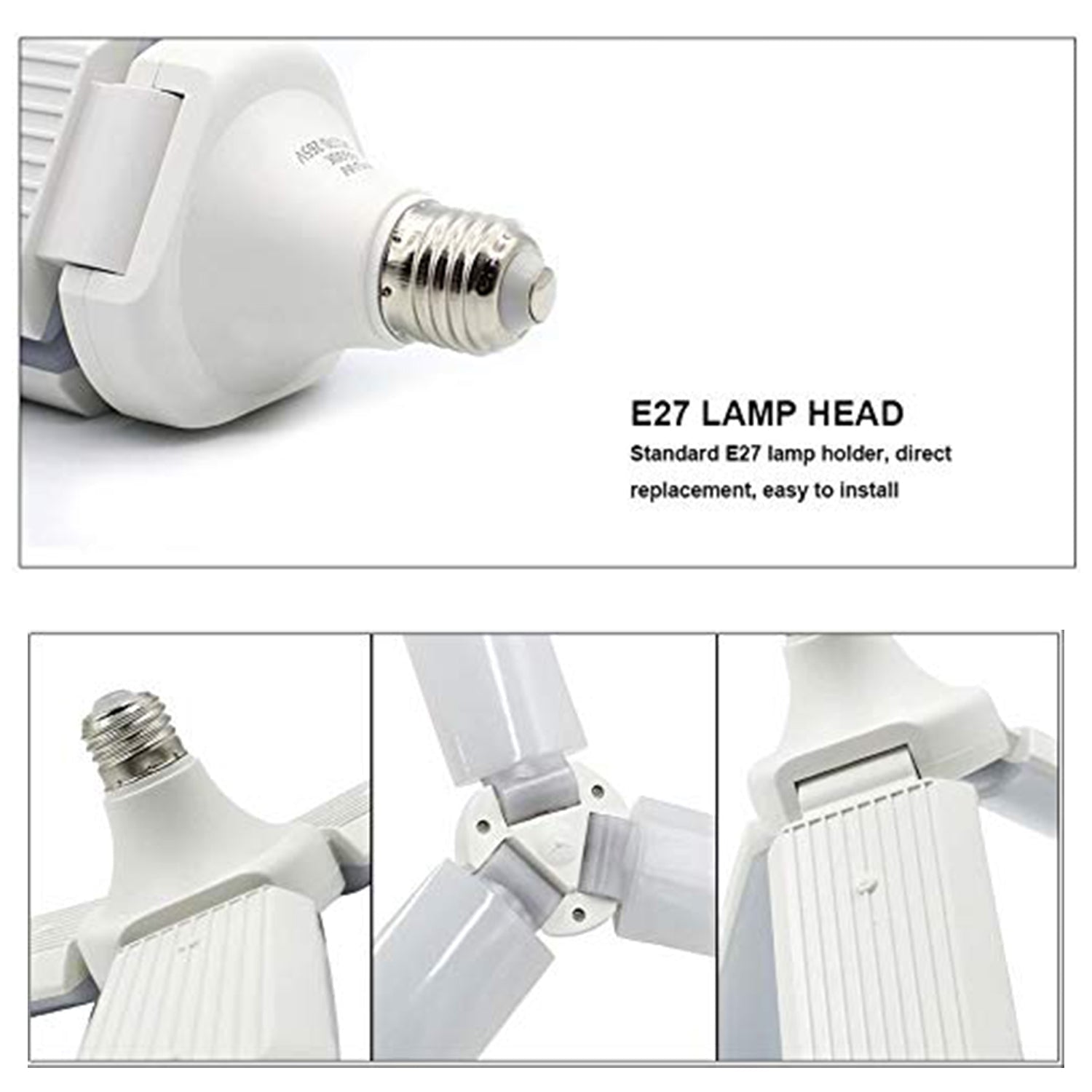 6171 Fan Blade LED Light Bulb, Super Bright Angle Adjustable Home Ceiling freeshipping - DeoDap