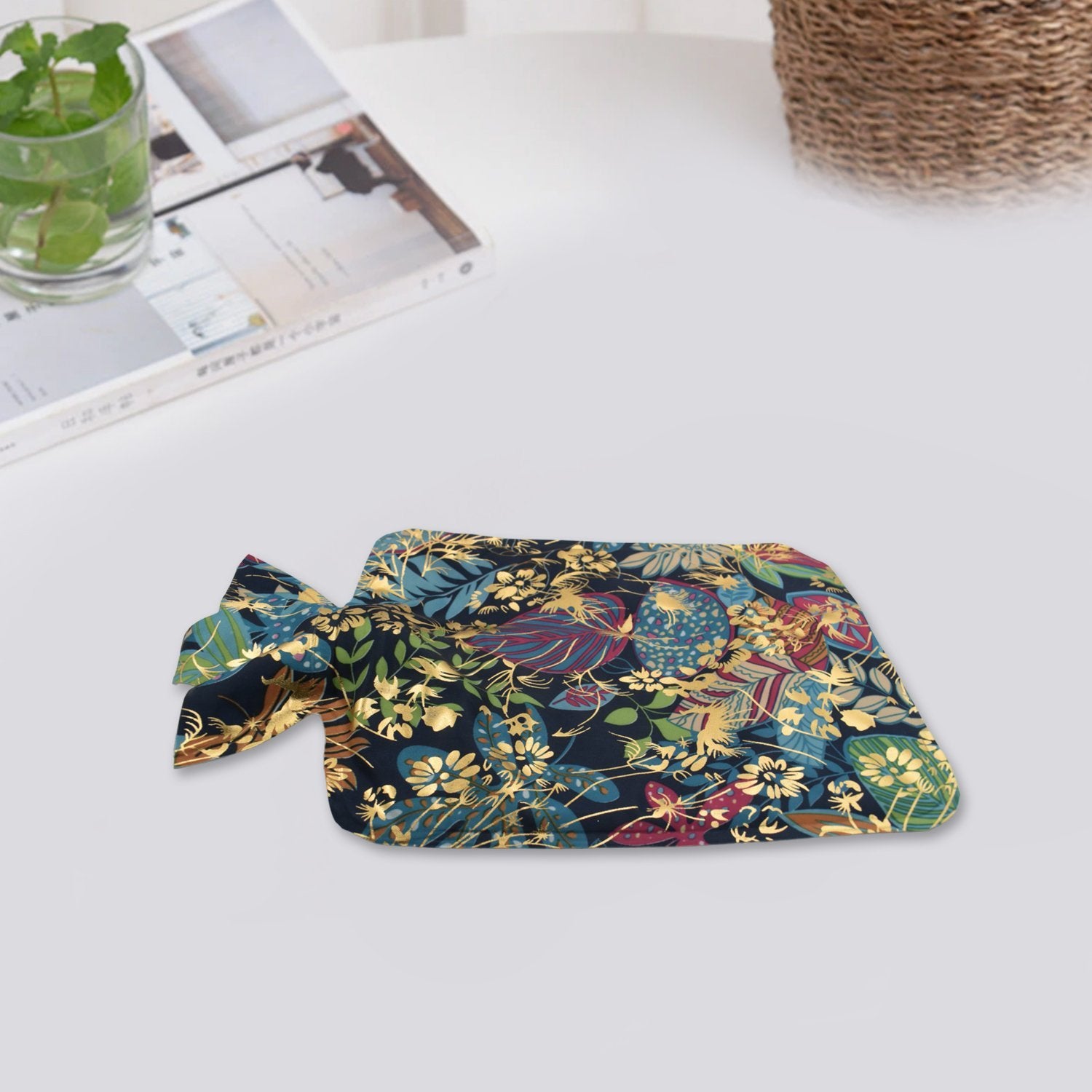 7248 Velvet Hot Water Heating Bag For Pain Relief