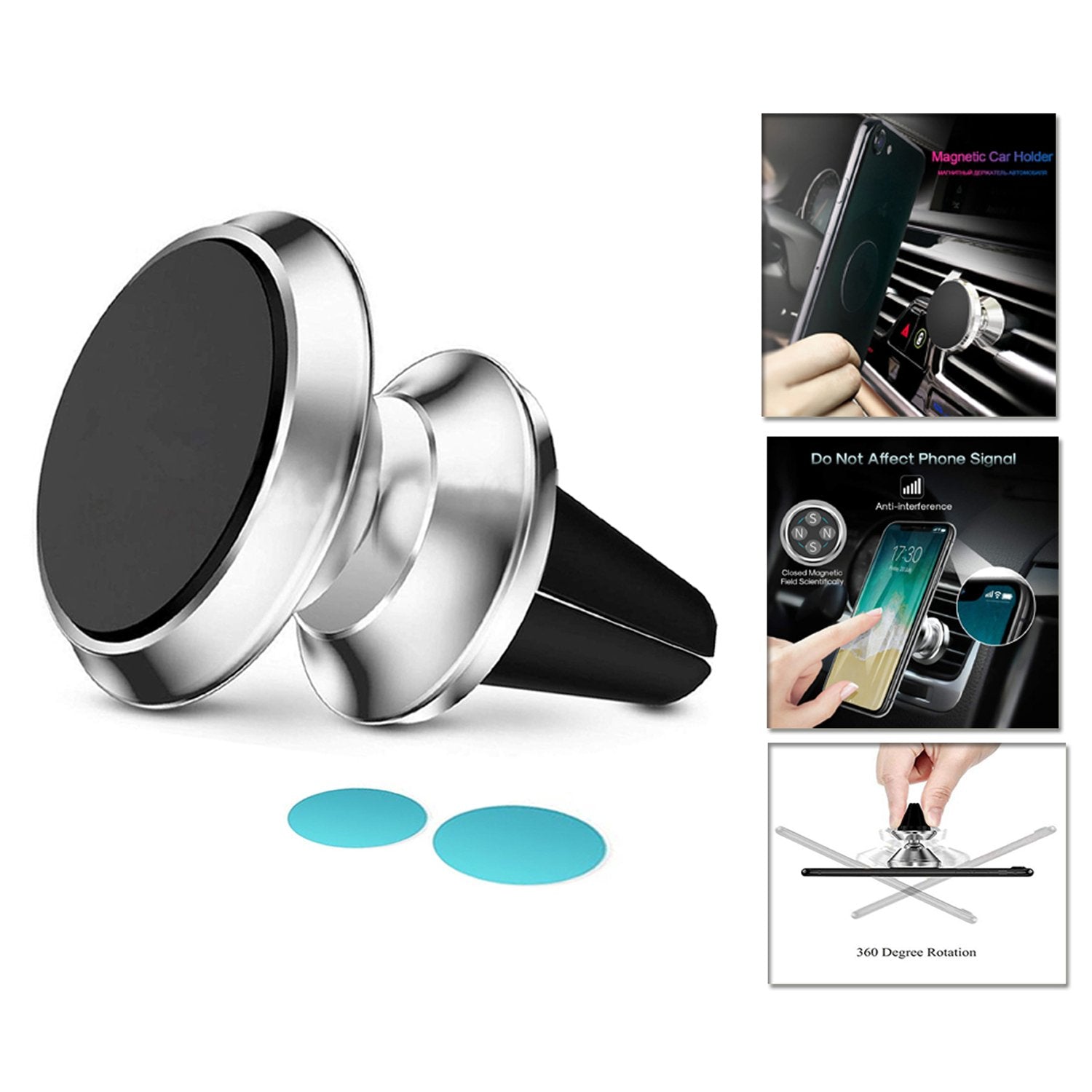 7307 Magnetic Car Phone Holder To Hold Your Smartphone