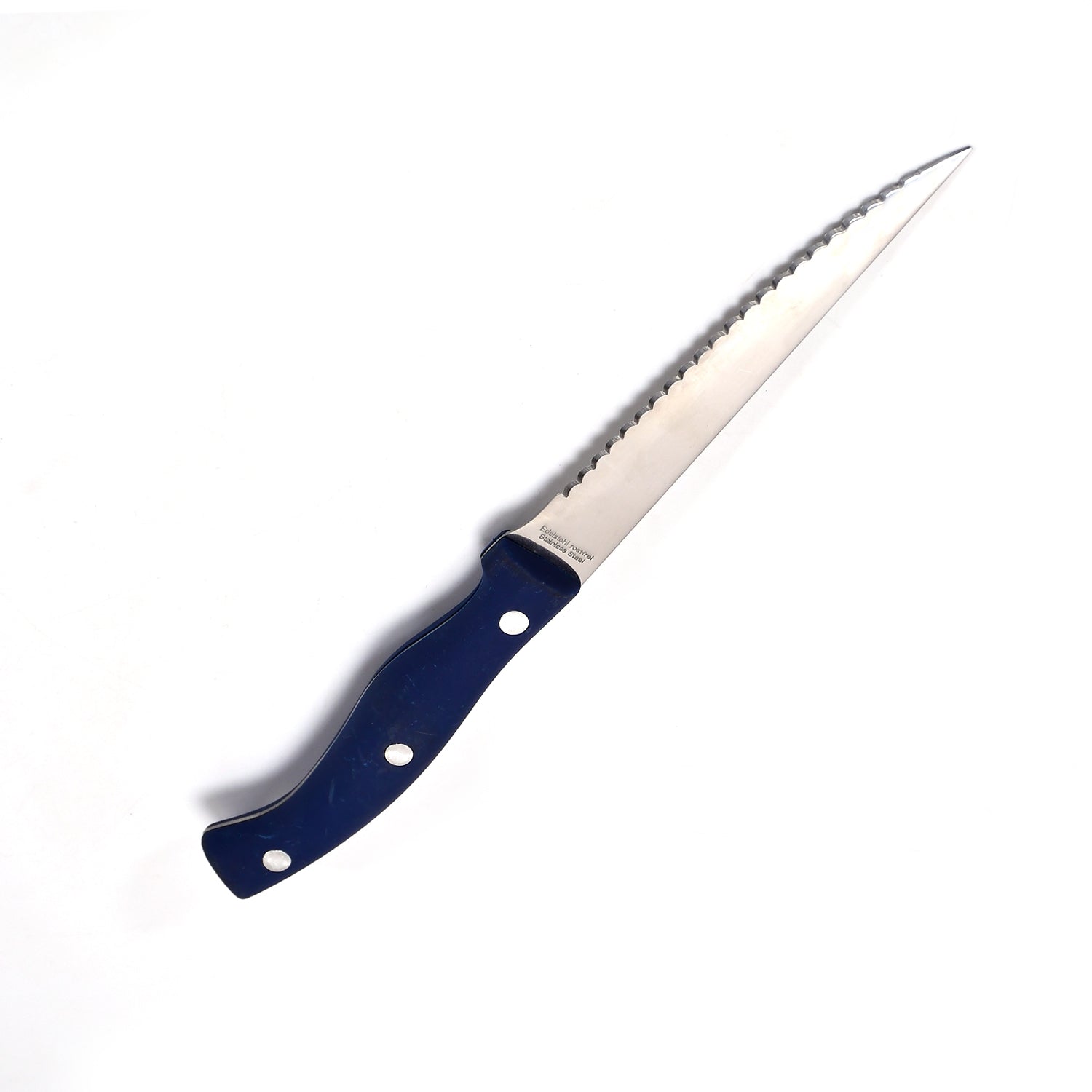 2636 Stainless Steel knife and Kitchen Knife with Black Grip Handle (1pc) DeoDap
