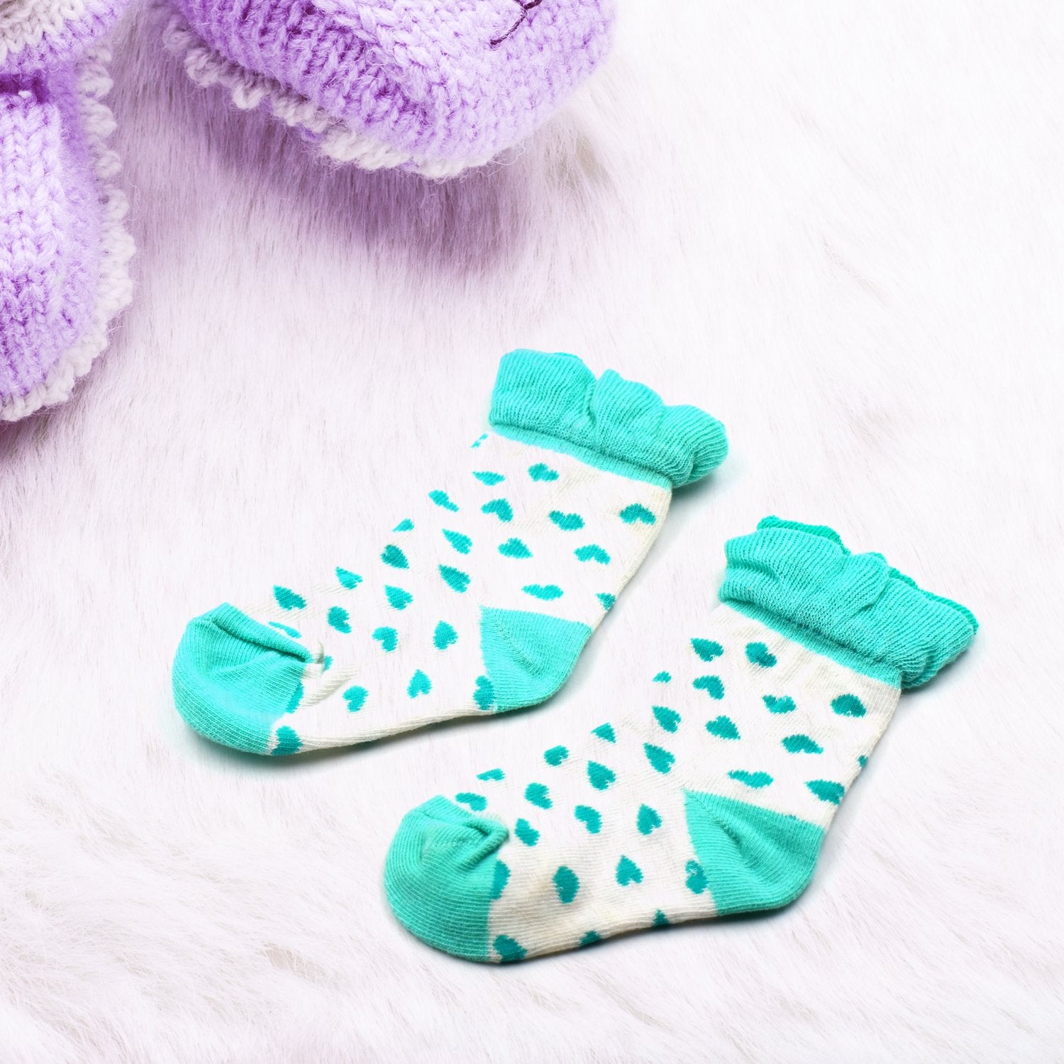 7346 Small Size Baby Girls Fashion Socks
