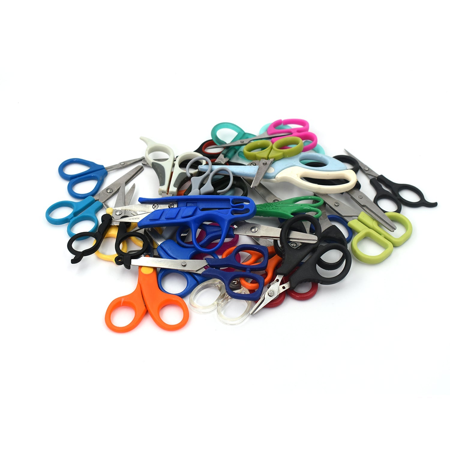 7066 100PCS various kind of scissors for multipurpose