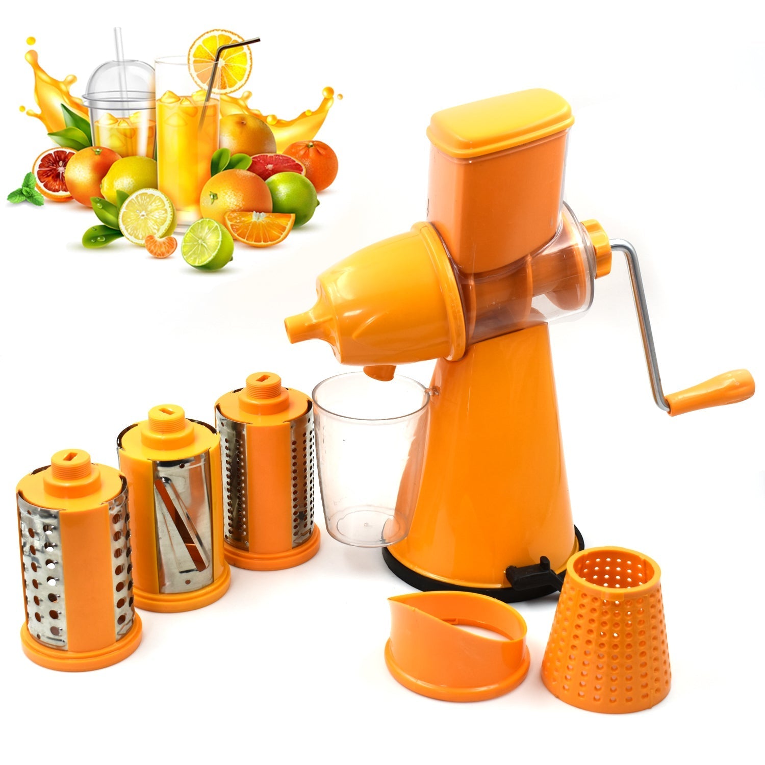 2754 Manual Fruit Juicer Used For Making And Producing Juices Physically. freeshipping - DeoDap