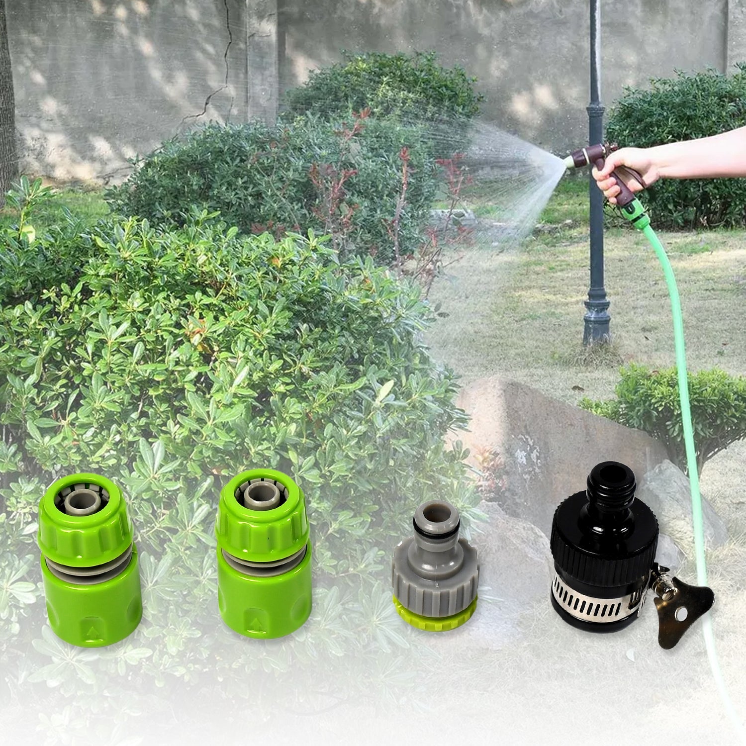 7525 Water Spray Nozzle, Hose Sprayer, High Pressure Long Range Zinc Alloy Rotatable for Gardening Spray Adjustable High Pressure Car Washer Washing Water Spray Gun DeoDap