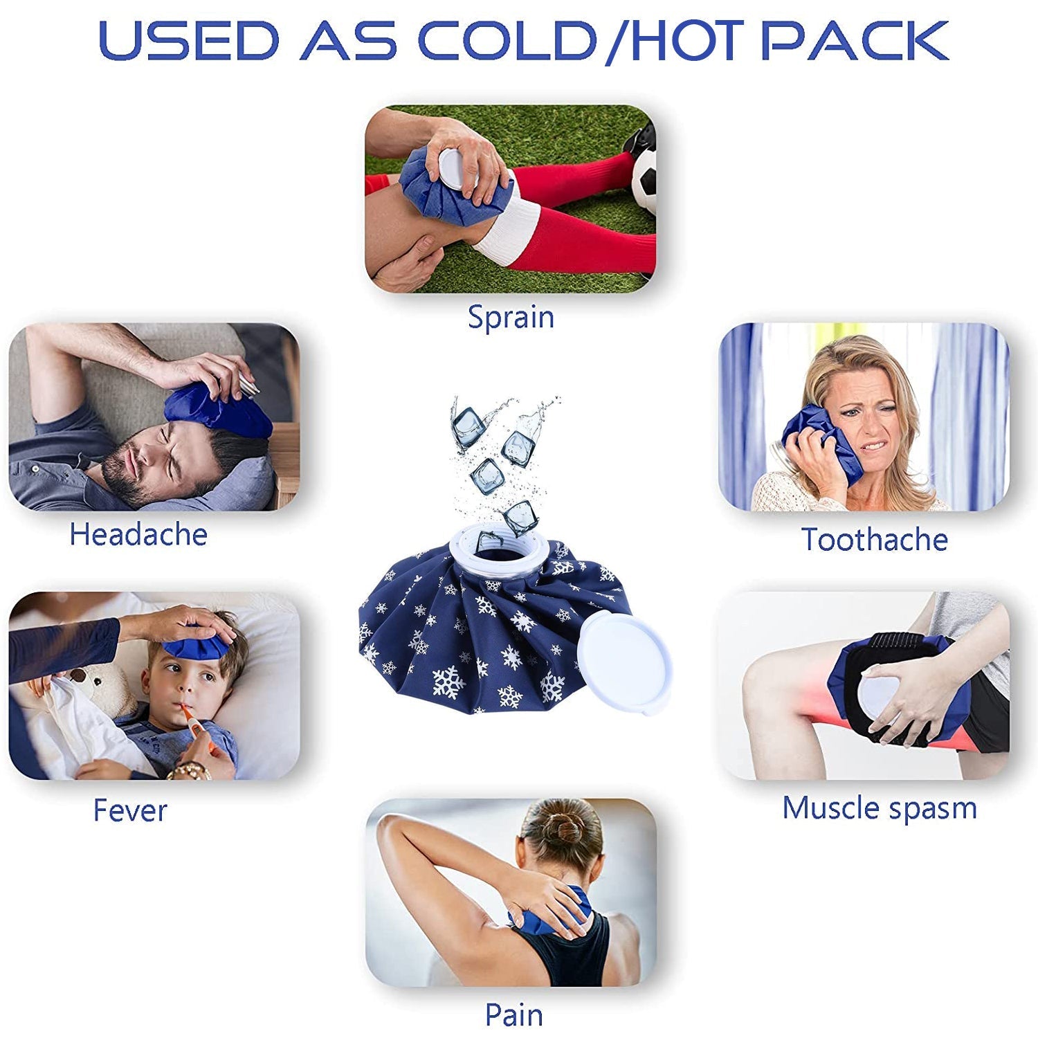 6165 Pain Reliever Ice Bag Used To Overcome Joints Pain In Body. freeshipping - DeoDap