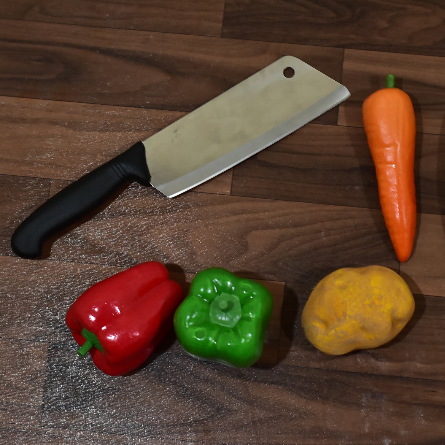 2772 Stainless Steel Chopper with Chef Knives/Chopping Knife for Kitchen DeoDap