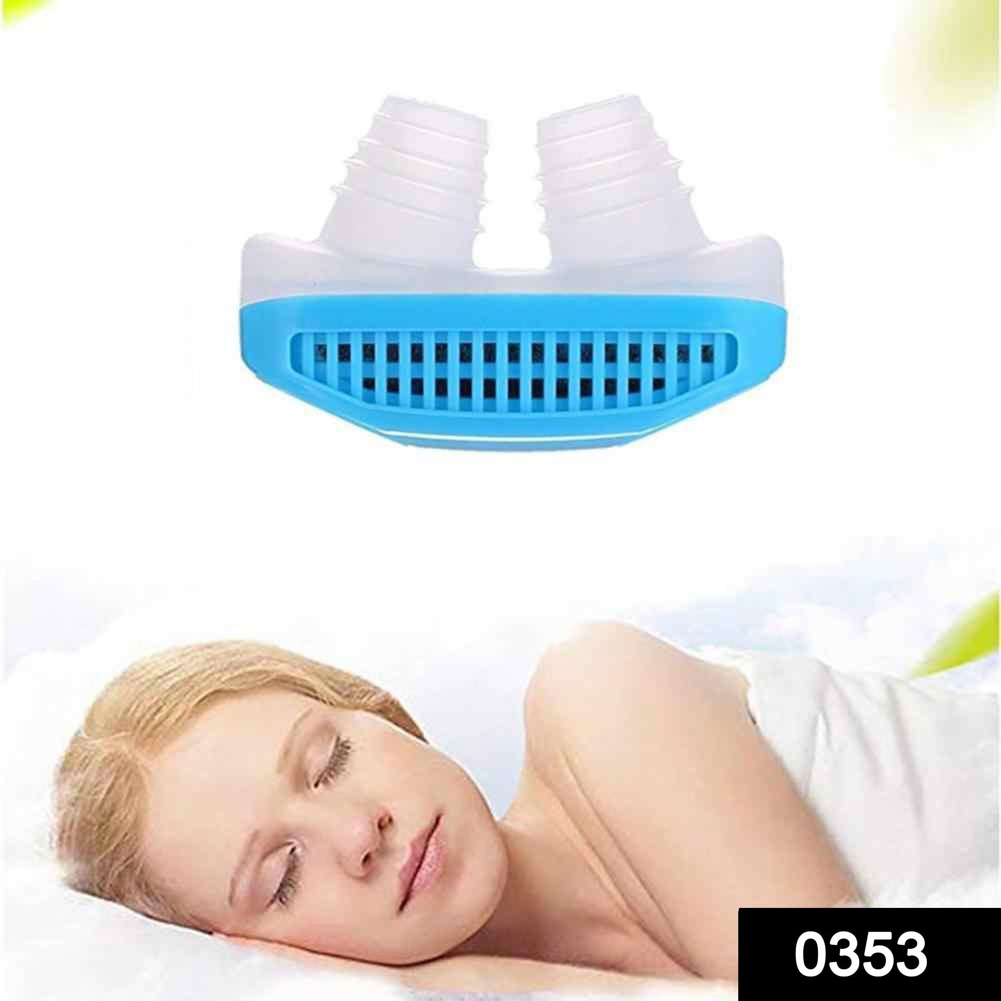 0353 - 2 in 1 Anti Snoring and Air Purifier Nose Clip for Prevent Snoring and Comfortable Sleep - SkyShopy