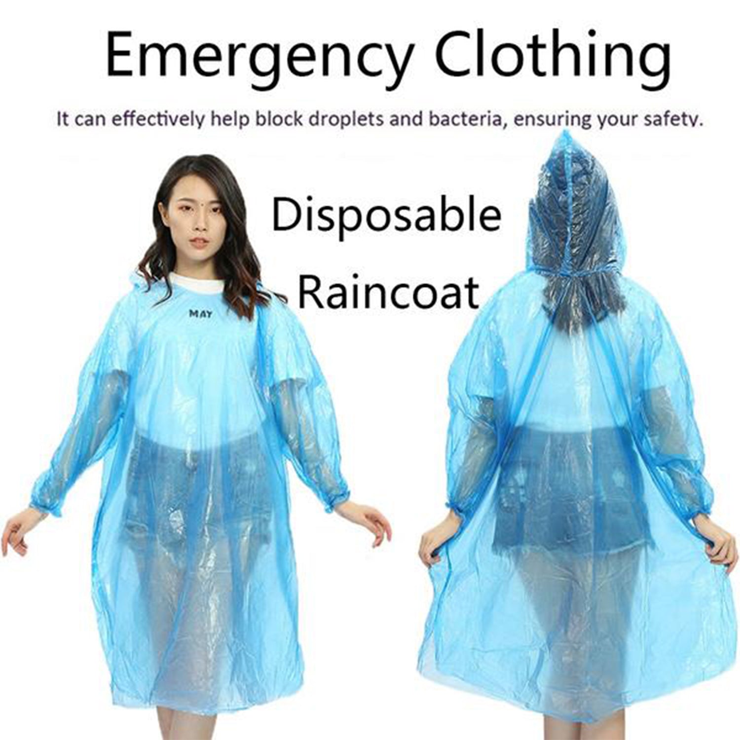 0242S Disposable Easy to Carry Raincoat