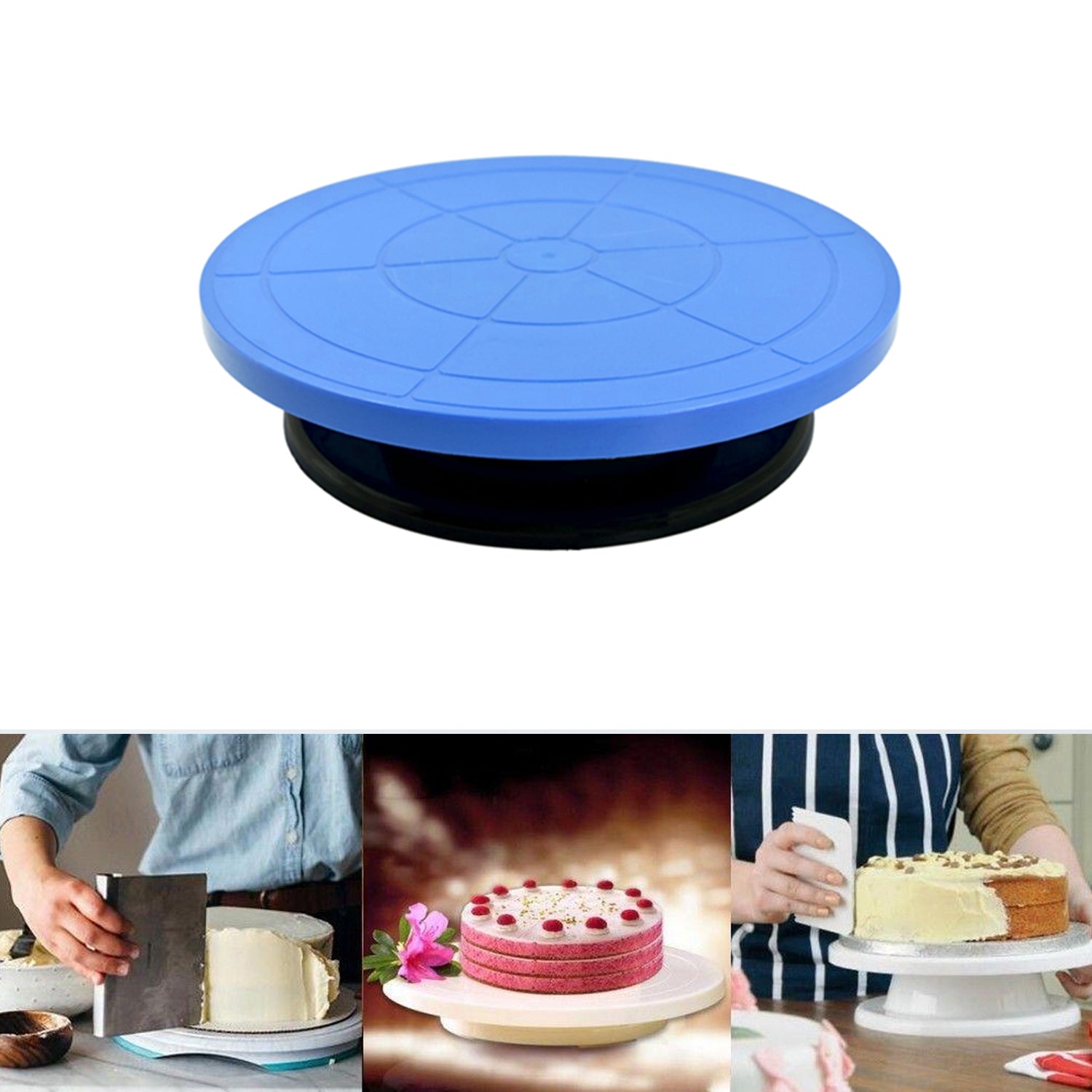 2099B Rotating Cake Stand for Decoration and Baking Doedap