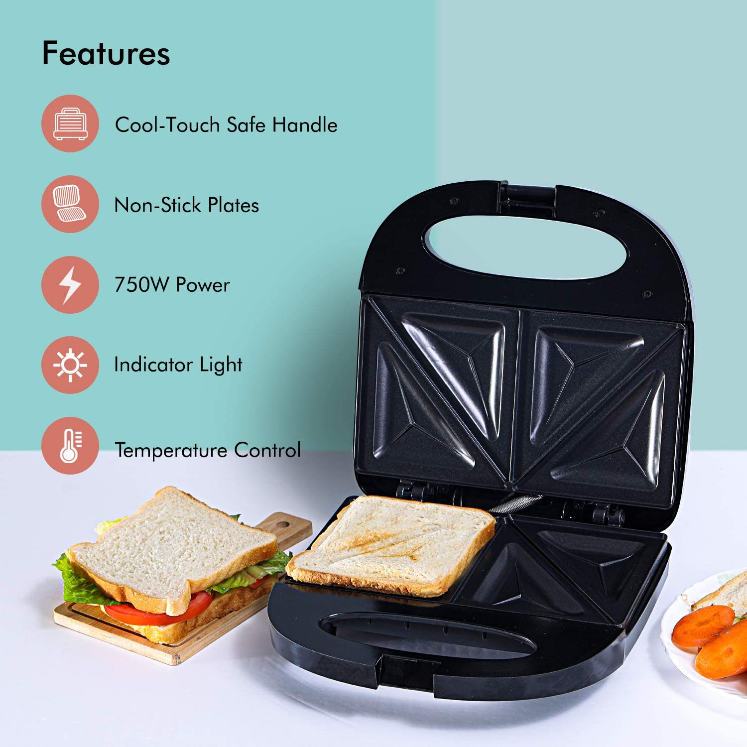 2619 Nonstick Grill Sandwich Toaster