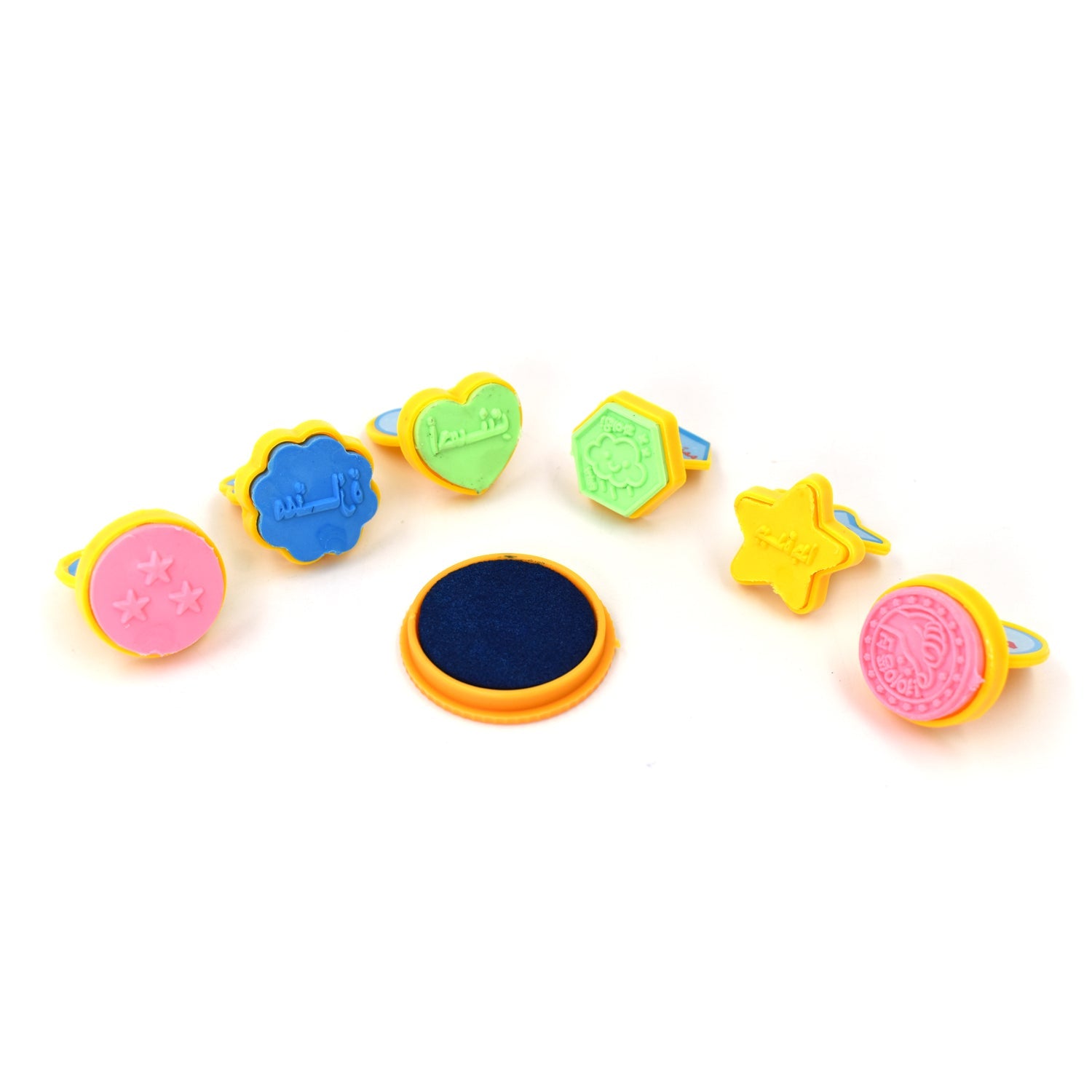 4802 Unique Different Shape Stamps 7 pieces for Kids Motivation and Reward Theme Prefect Gift for Teachers, Parents and Students (Multicolor) freeshipping - DeoDap