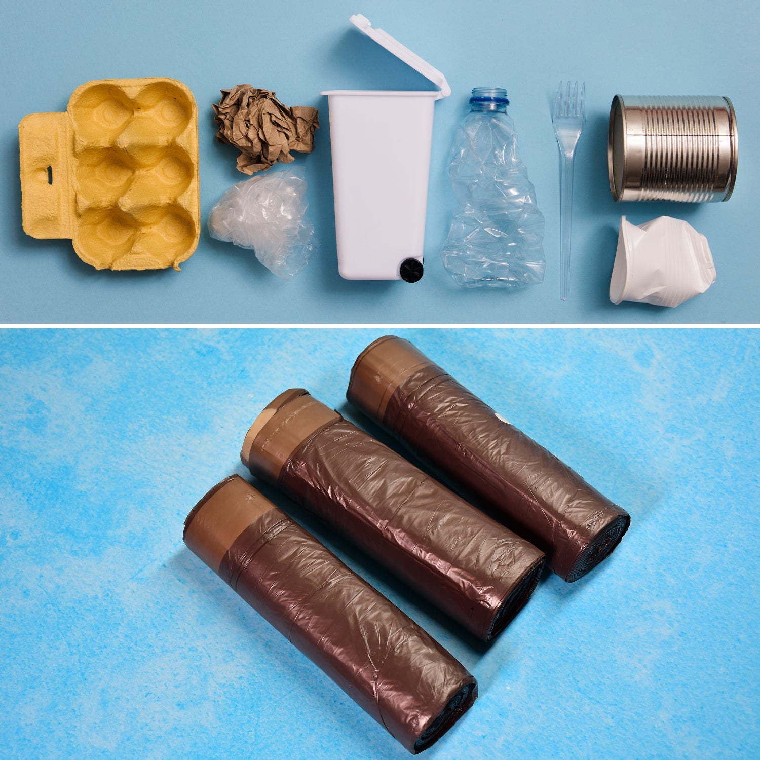 9249 1Rolls Garbage Bags/Dustbin Bags/Trash Bags 45x50Cm DeoDap