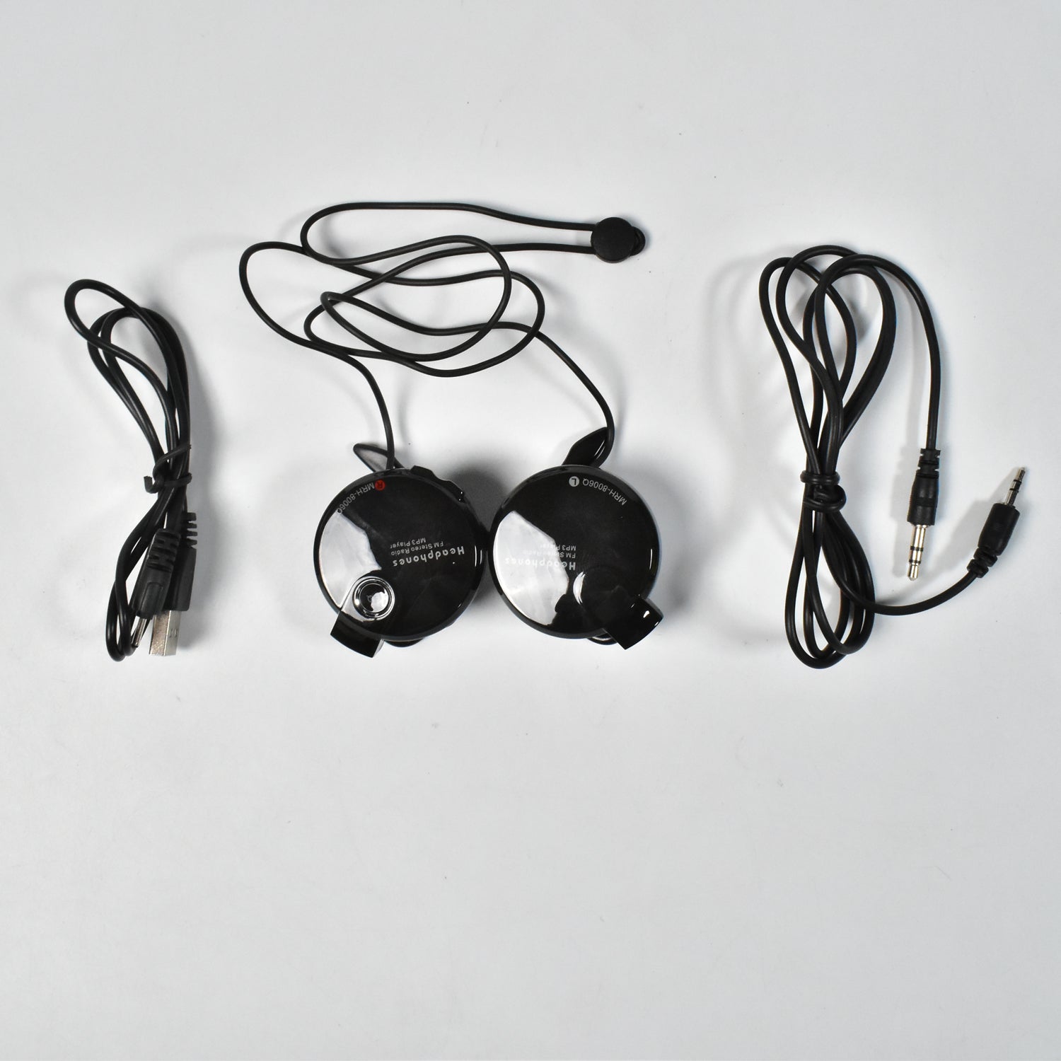 6392 Fold able Stereo Headphones for Mobiles, DJ Style High-Performance Headphones, Wired Headphones with Mic On-Ear Headphones DeoDap