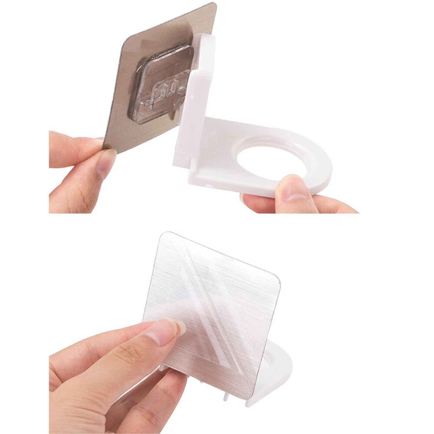 6166 6 Pc Shampoo Holder Hook For Holding Shampoo Bottles Easily. freeshipping - DeoDap