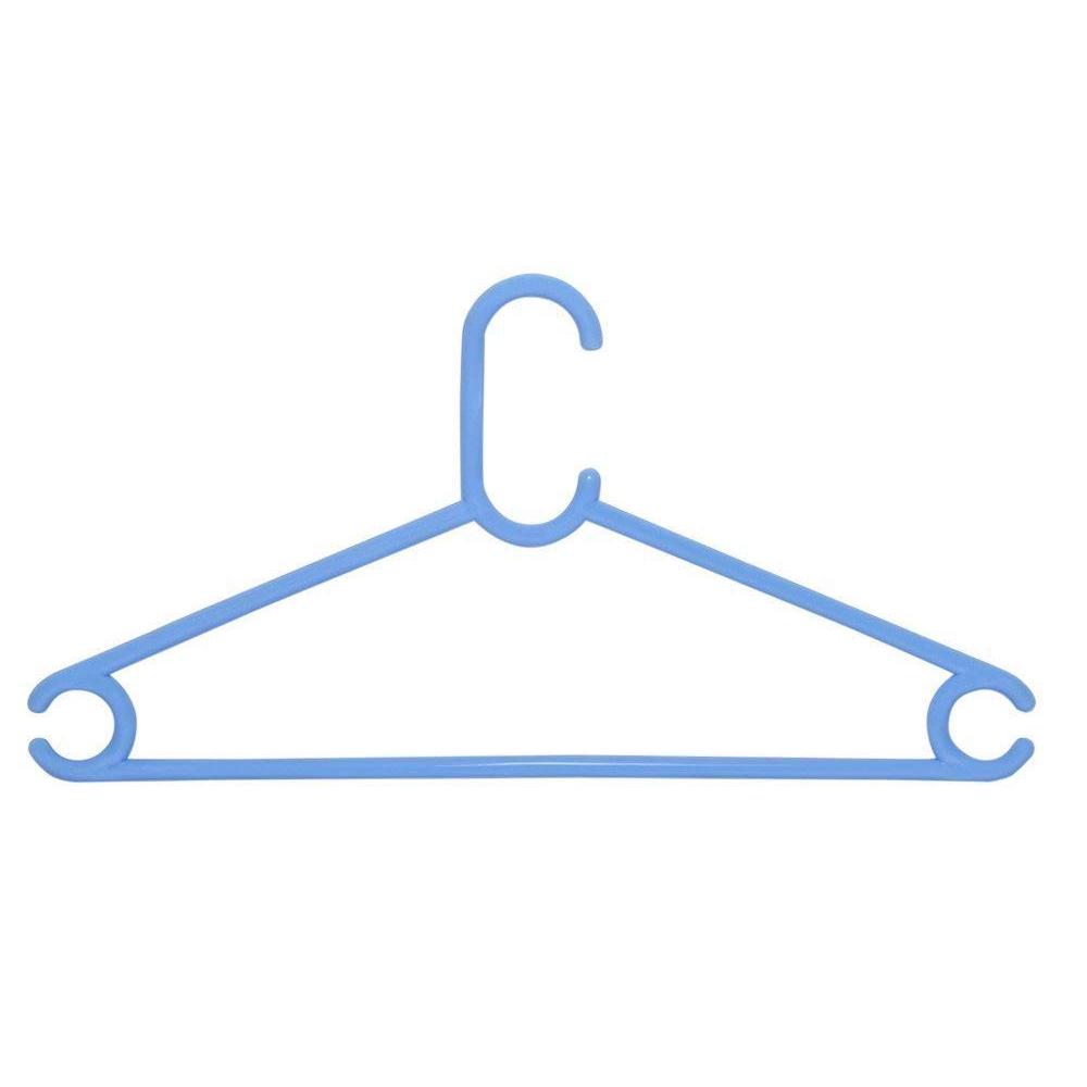 1390 Plastic Clothes Hanger (Set of 6 Pieces) - SkyShopy