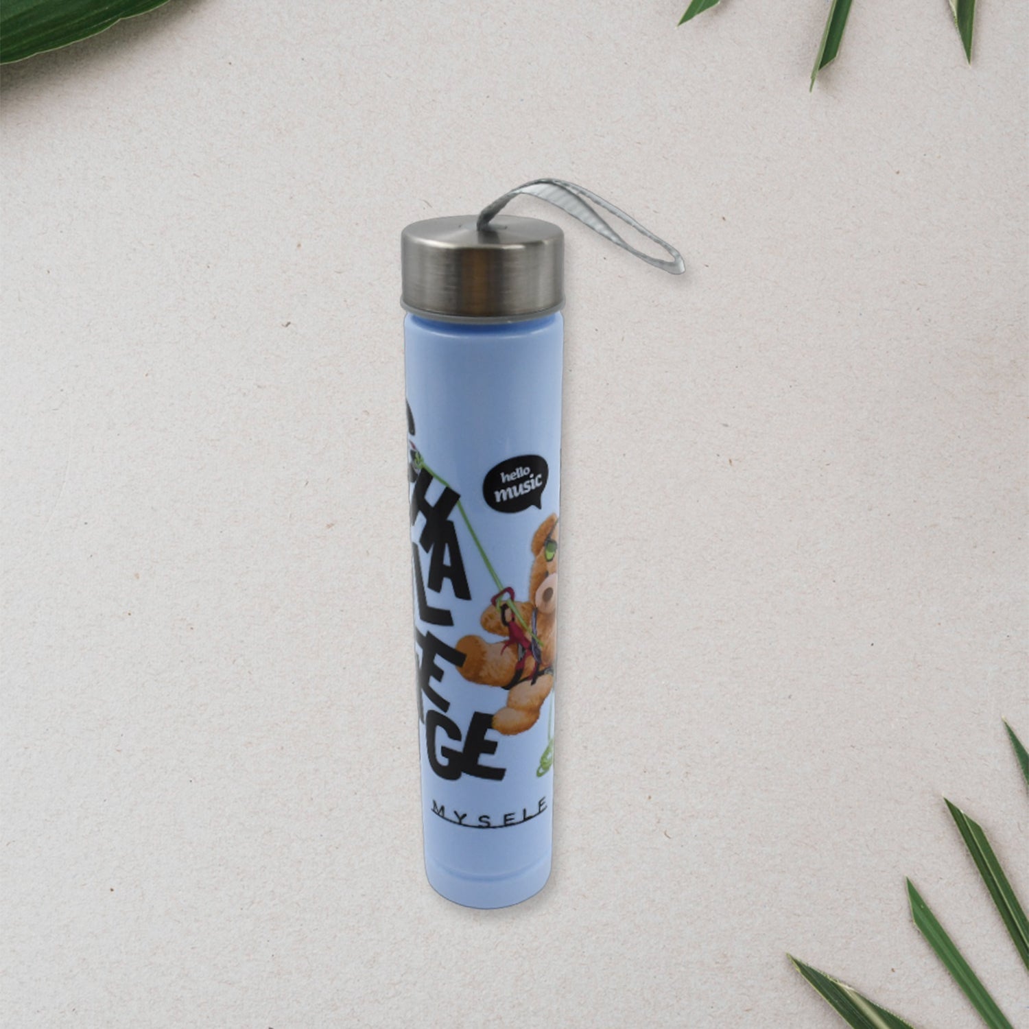 8403 Plastic Water Bottle 3pc Set,3  Different Size Bottle High Quality Water Bottle Plastic Water Bottle BPA-Free & Leak-Proof!  Cartoon Printed Design for Kids' School, For Fridge, Office, Sports, School, Gym, Yoga (3 Pc Set)