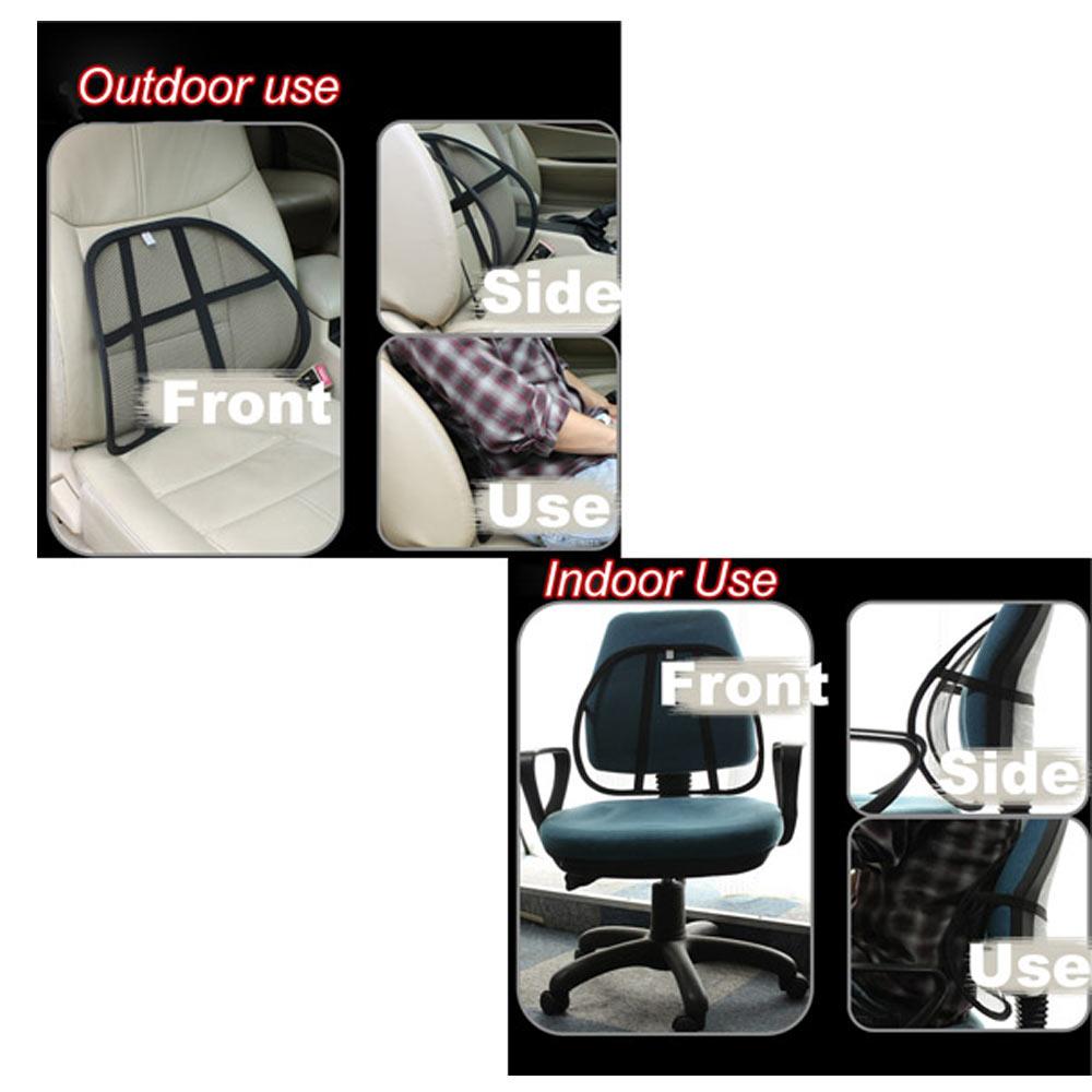 1511 Mesh Ventilation Back Rest with Support - SkyShopy