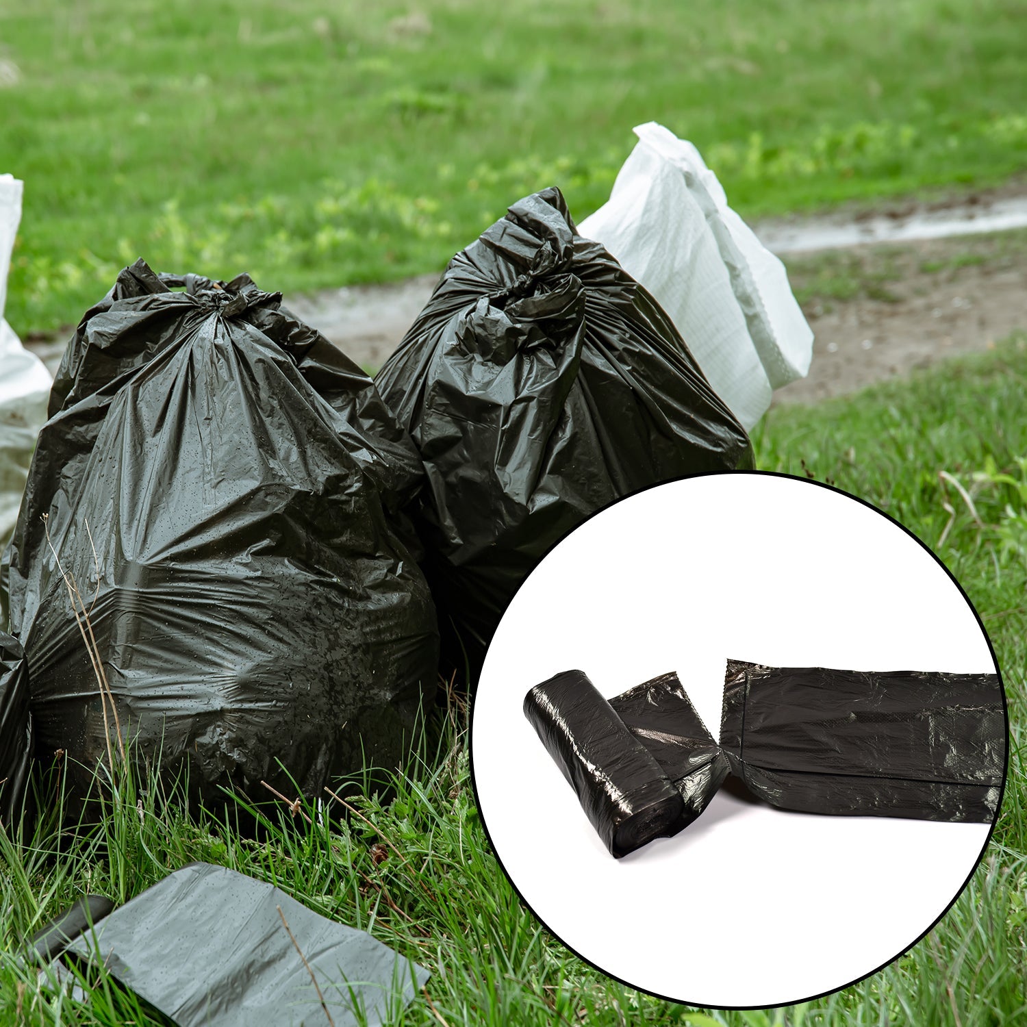 9223 3Roll Garbage Bags/Dustbin Bags/Trash Bags DeoDap