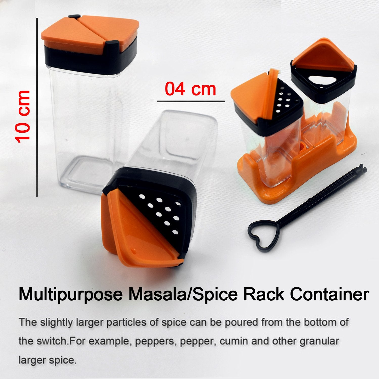 2583 Multipurpose Masala/Spice Rack Container - Set of 2 Pcs