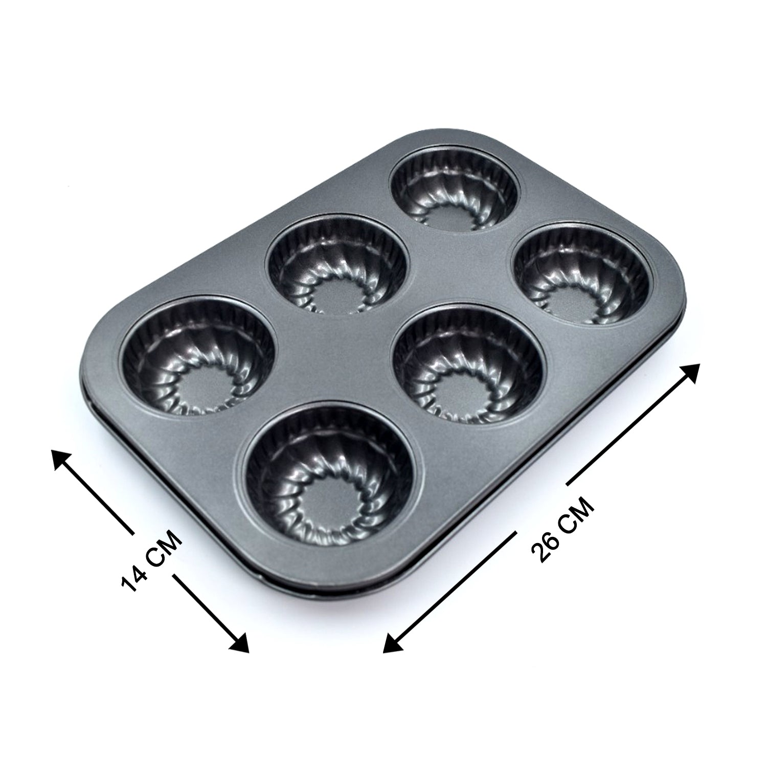 2821 Cupcakes Muffin Tray Cup Midi Shape Muffin, Cupcake Moulds (5 Design) DeoDap